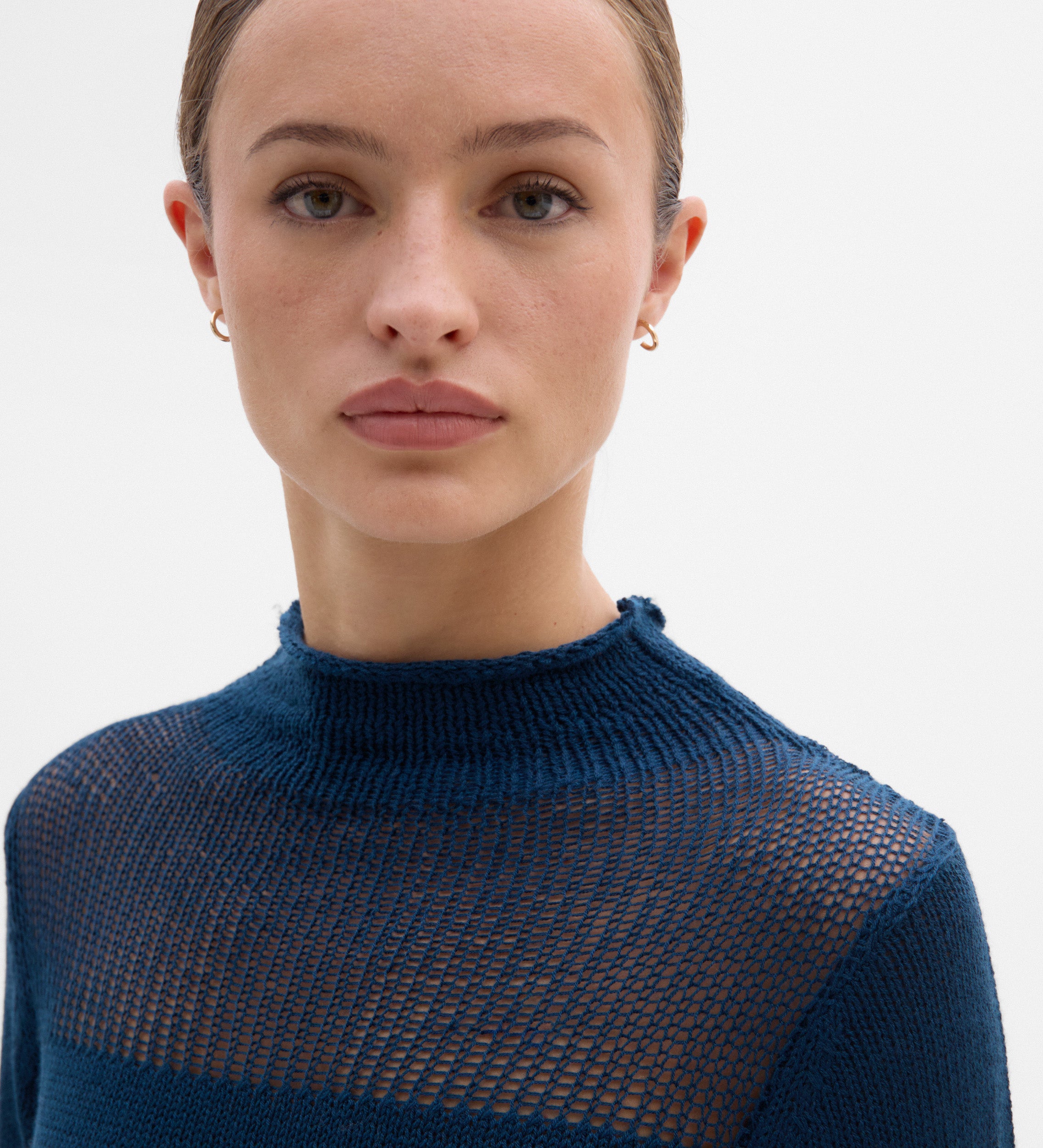 Pull détail non cousu