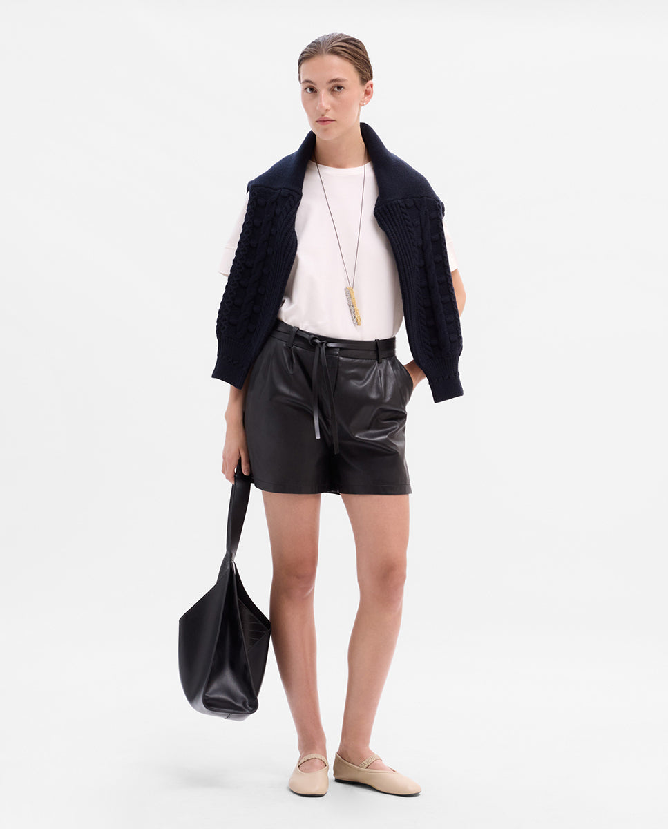 Pantalón corto napa