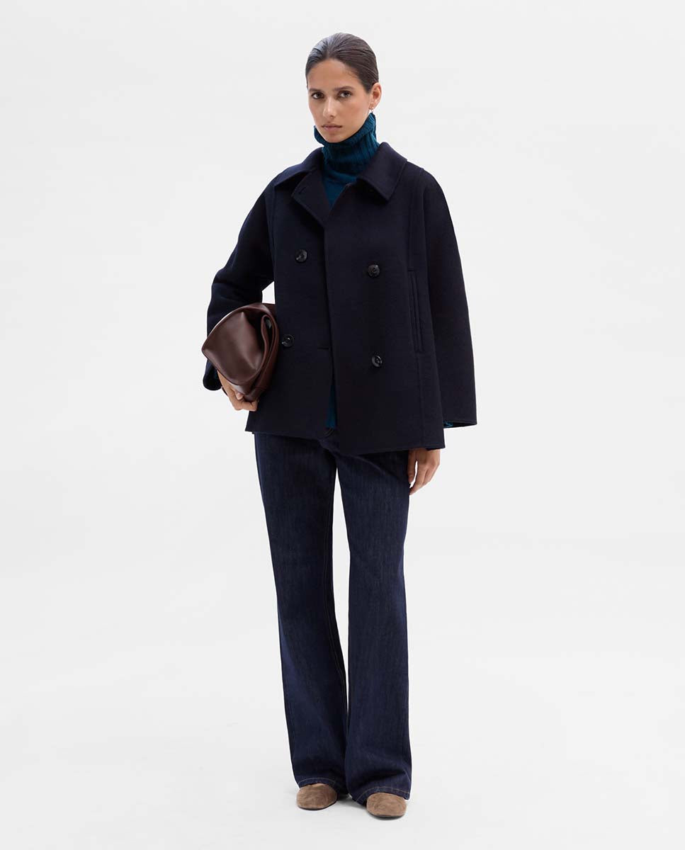 Double-sided crossover jacket
