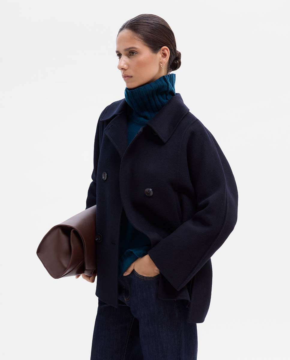 Double-sided crossover jacket
