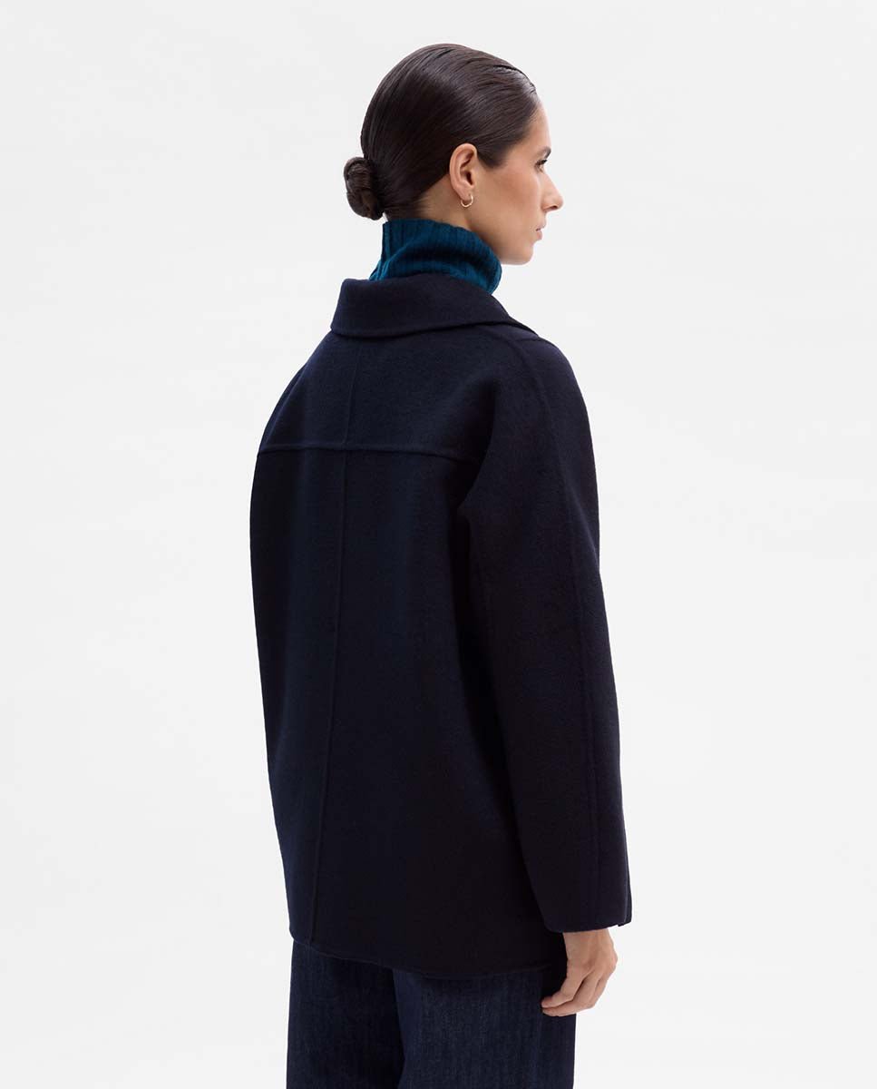 Double-sided crossover jacket