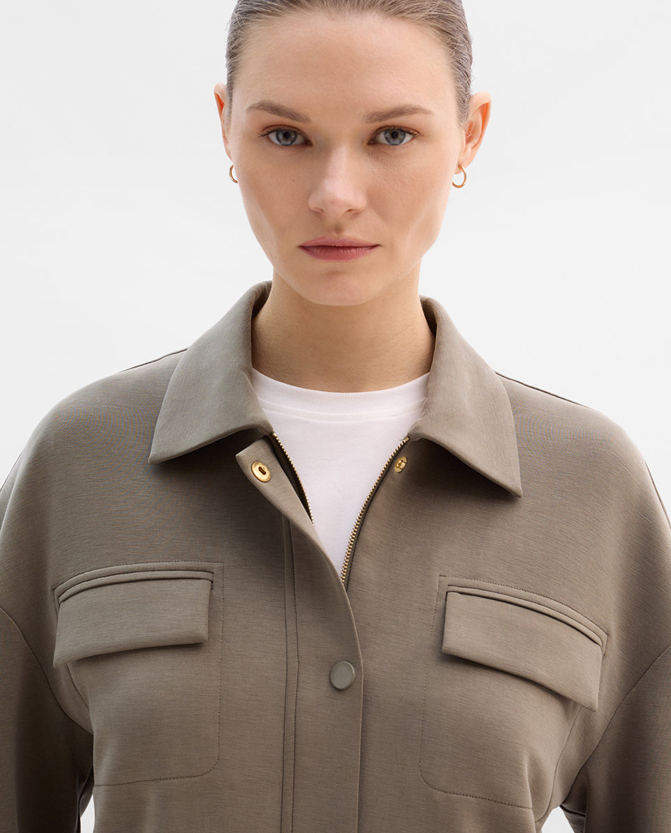 Soft knit jacket