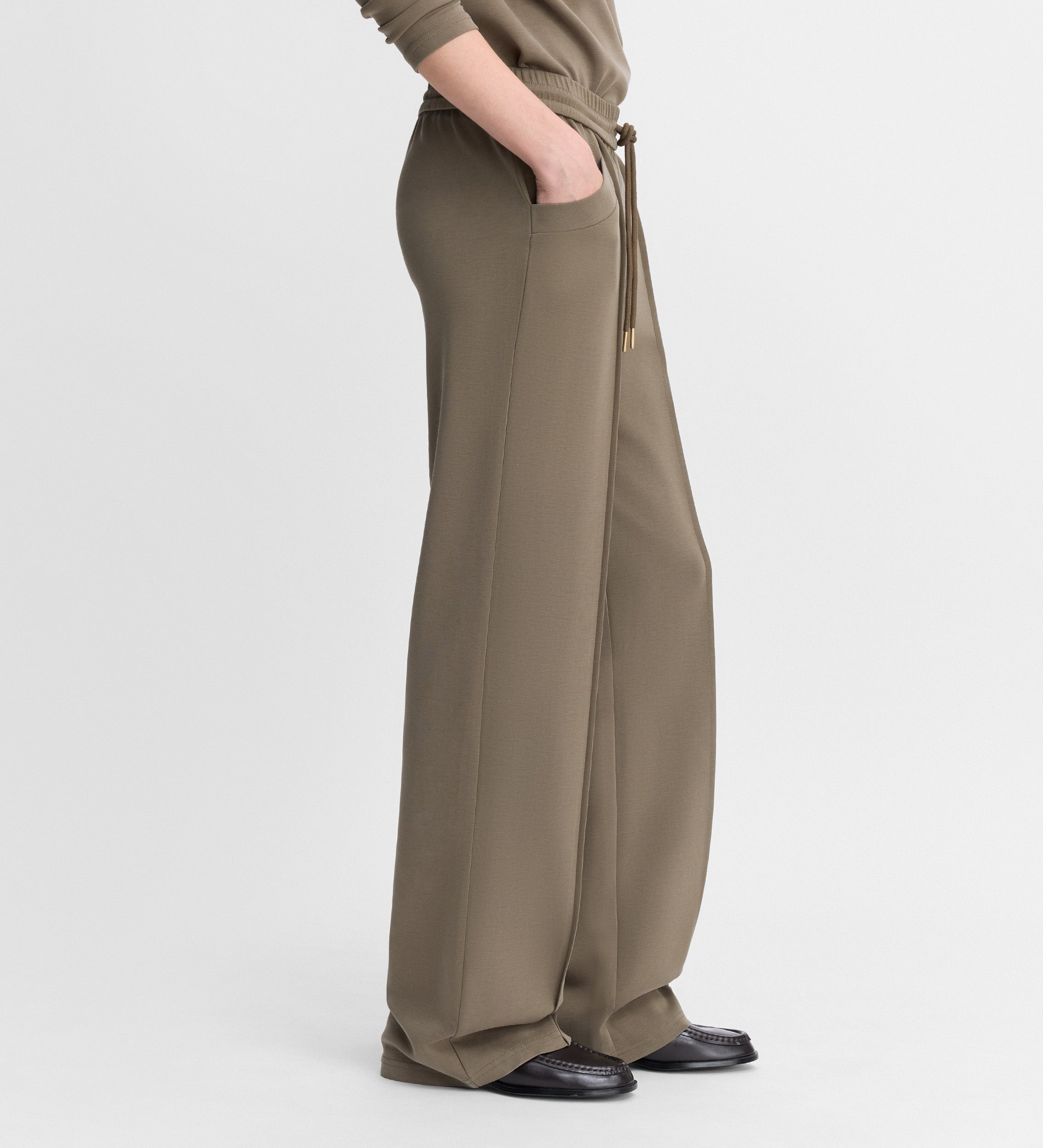 Pantalon en tricot doux