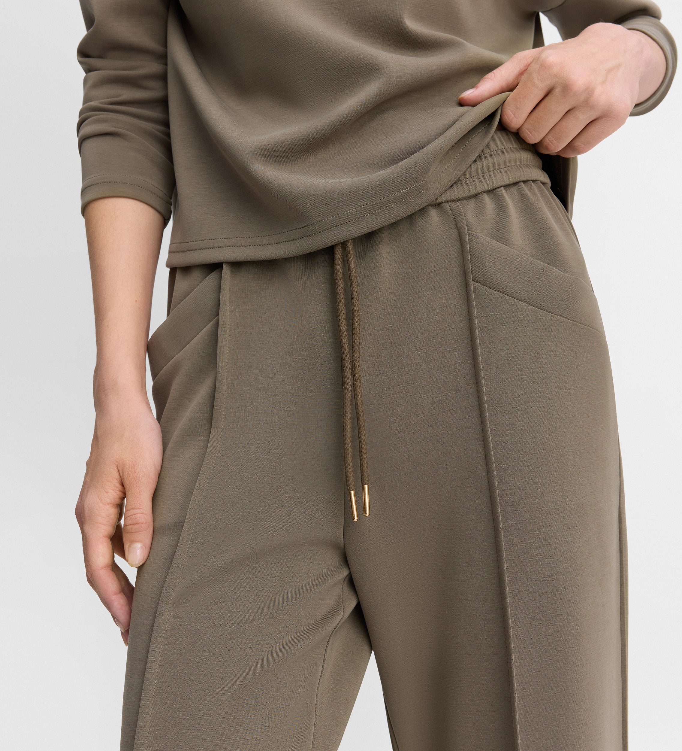 Pantalon en tricot doux