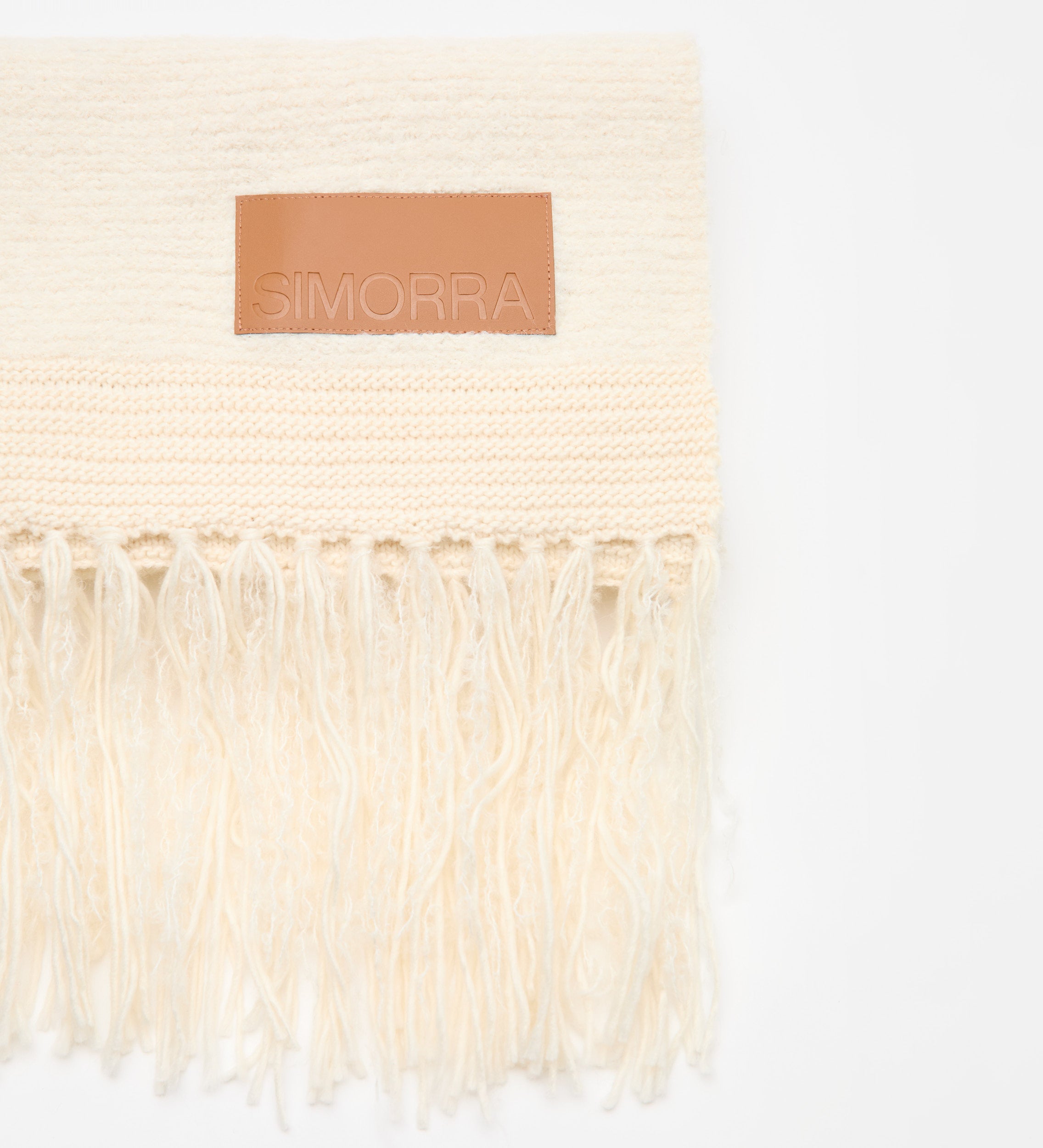 Bufanda punto combinado