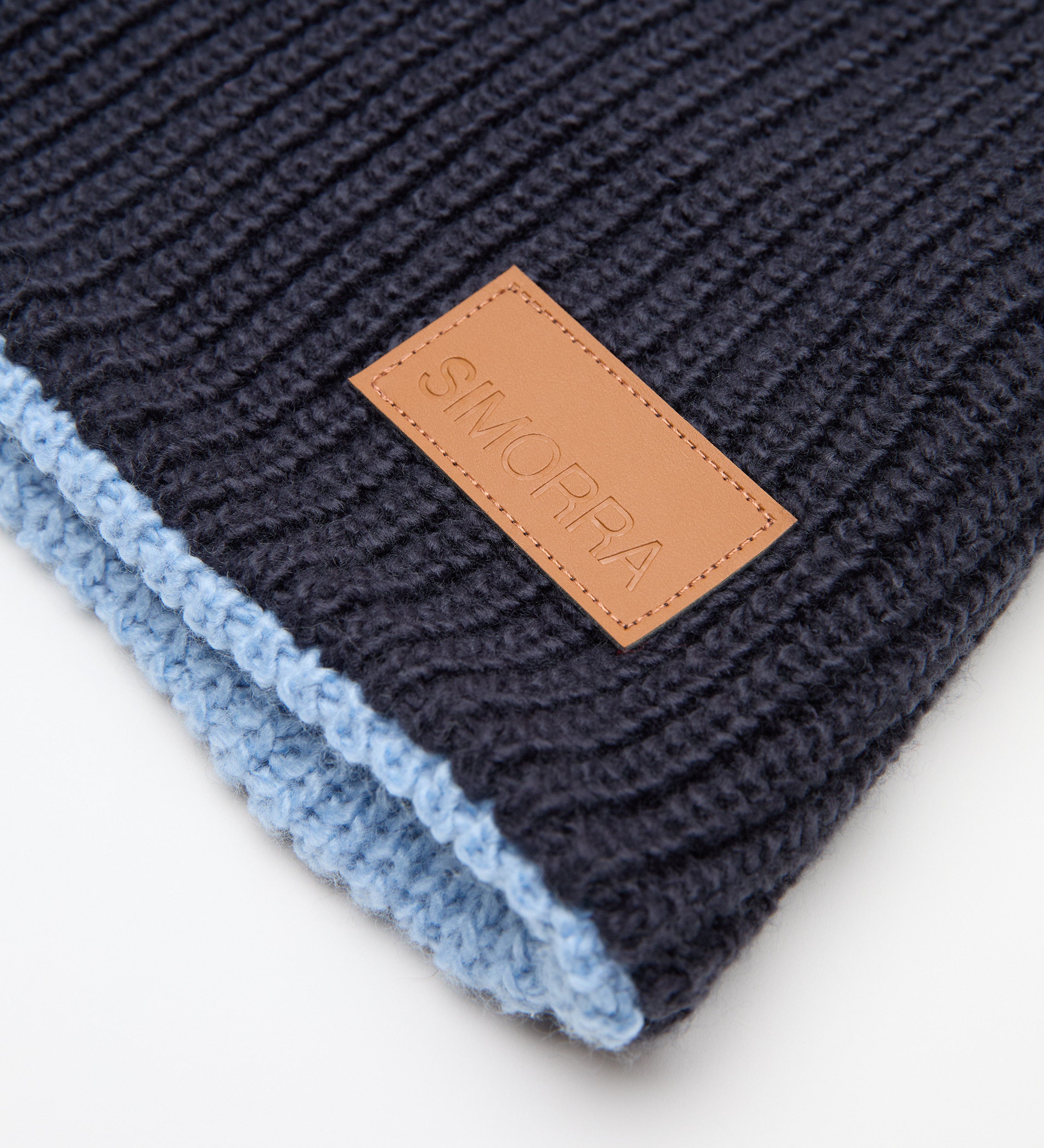 Cuello tricot reversible