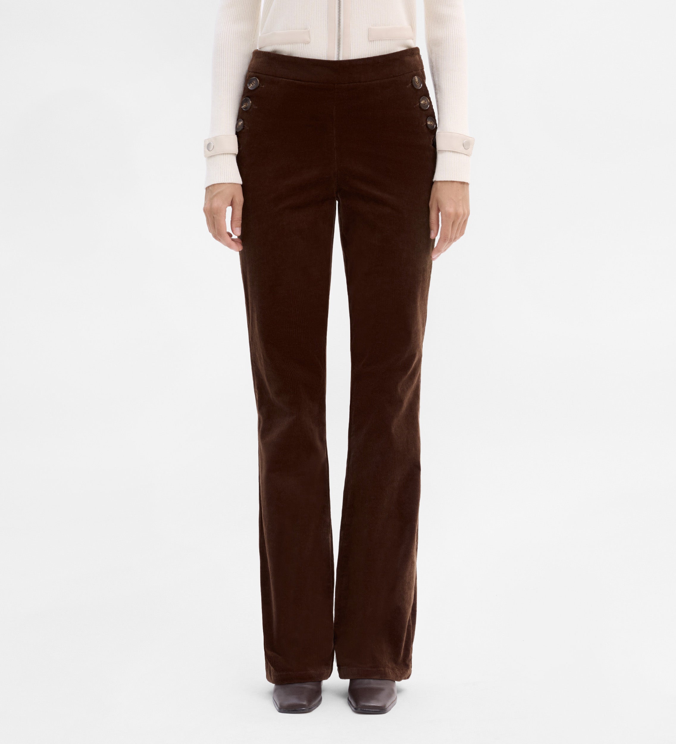 Pantalón pana acampanado