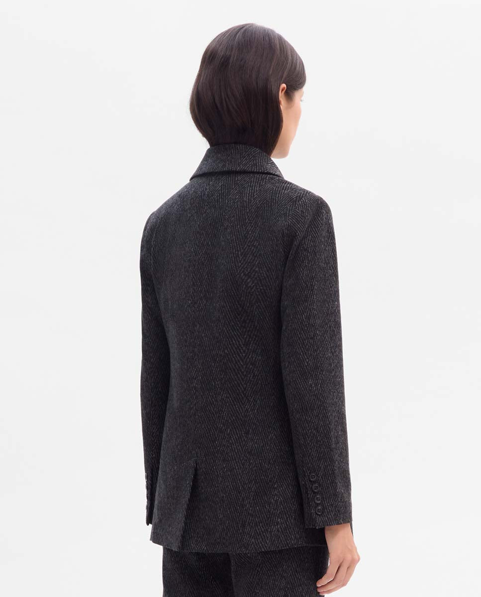 Herringbone blazer