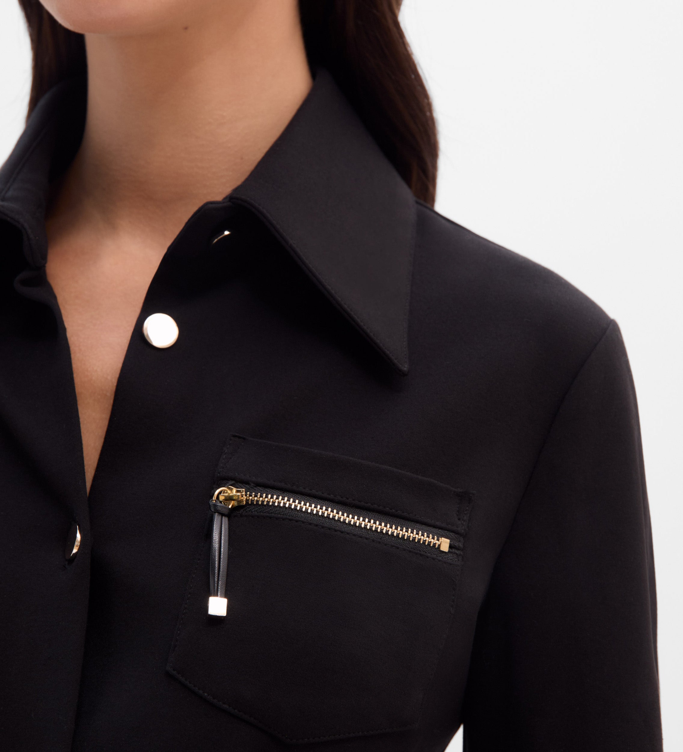 Chemise en tricot technique