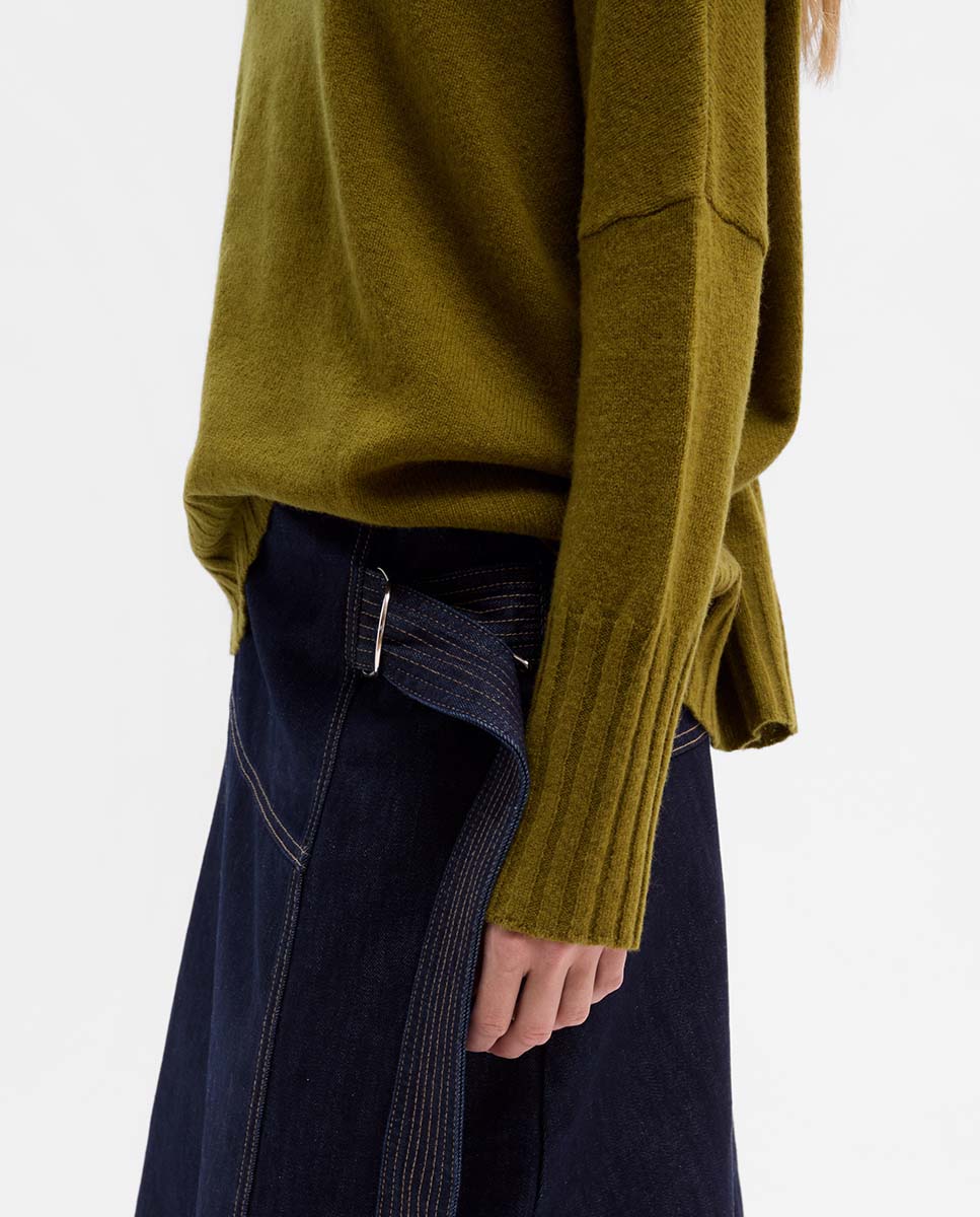 Oversized wool sweater