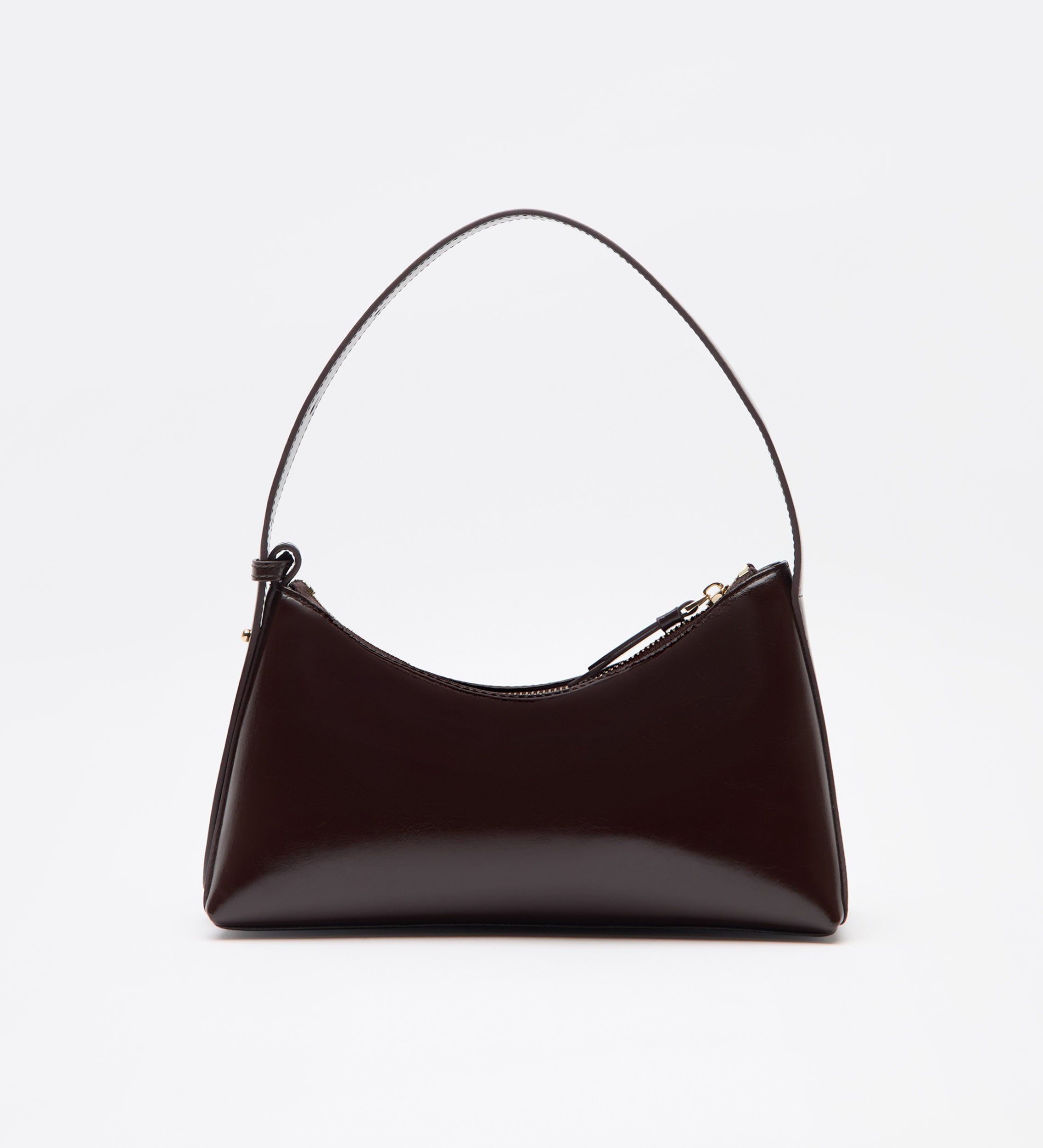 Bolso piel estilo baguette