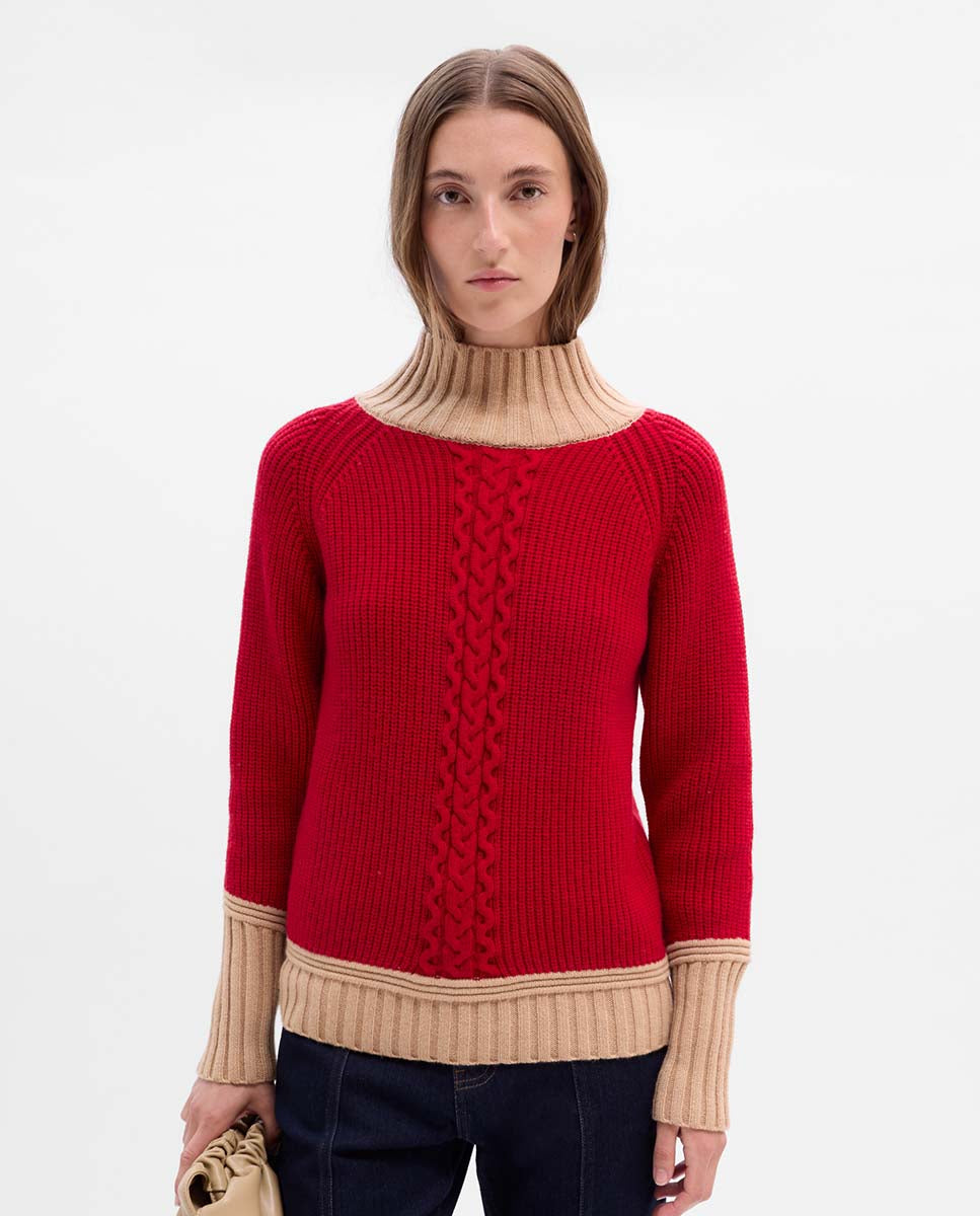 Jersey bicolor ochos