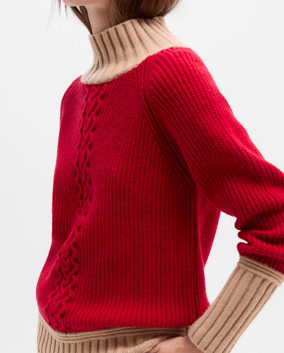 Jersey bicolor ochos