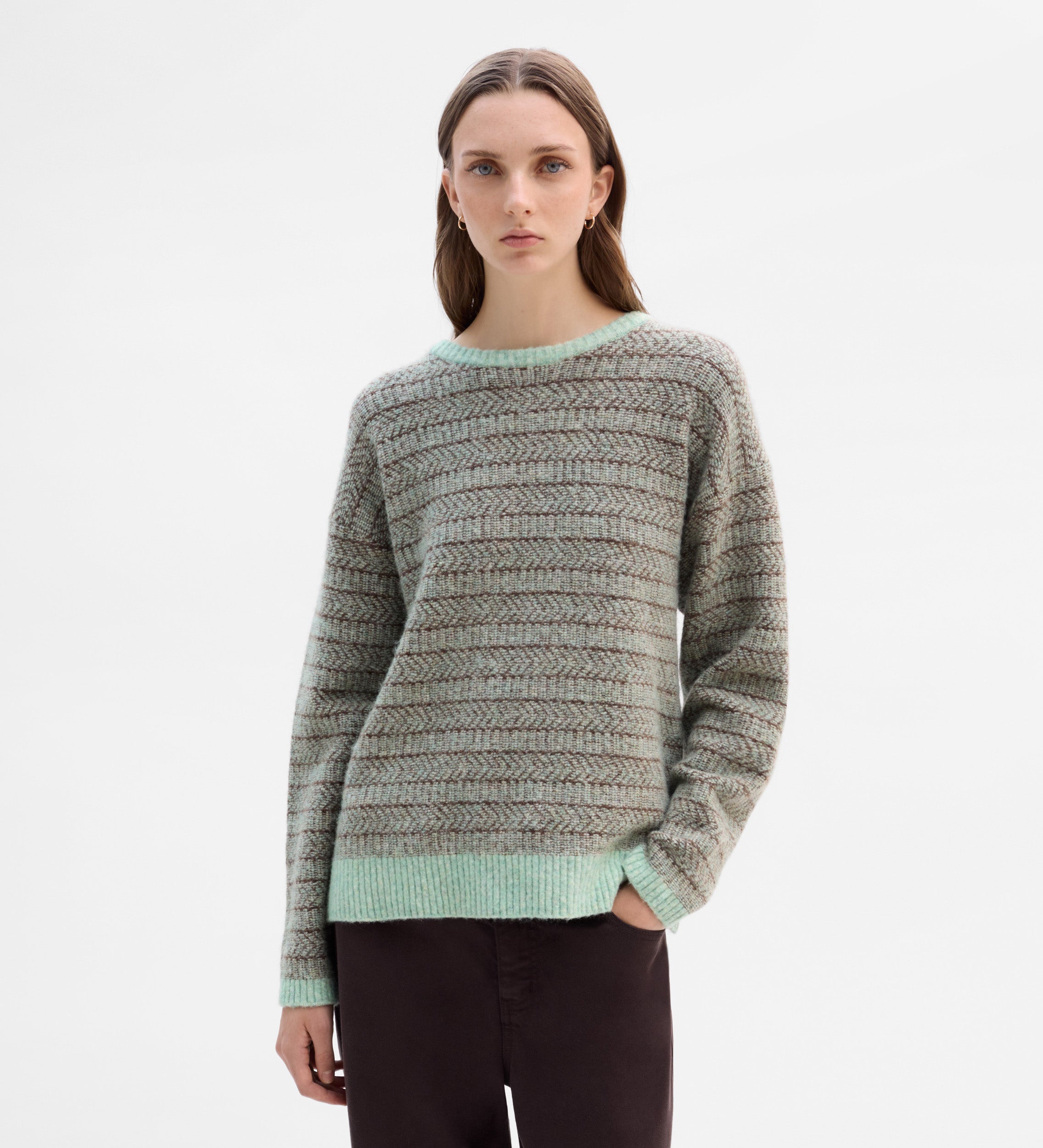 Pull en maille fantaisie