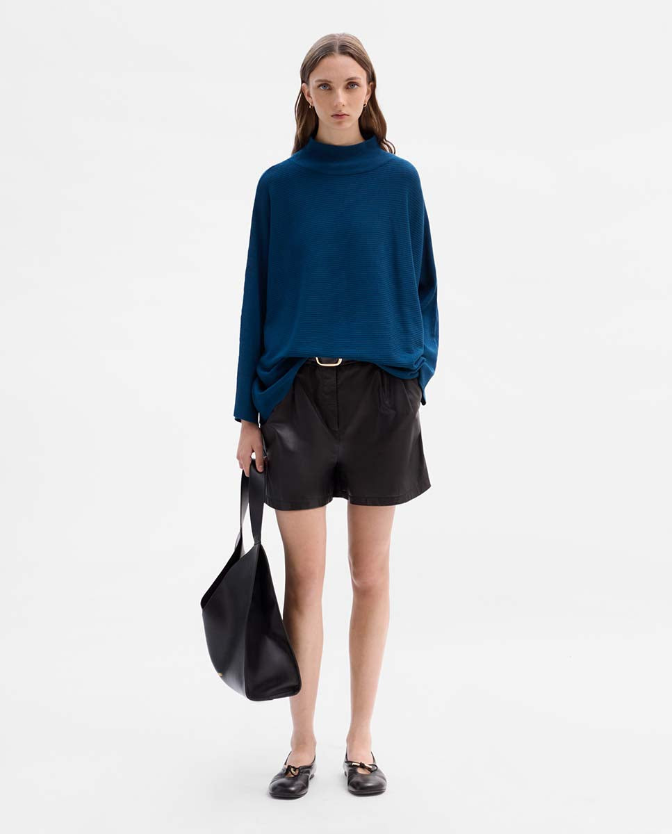 Oversized knit sweater