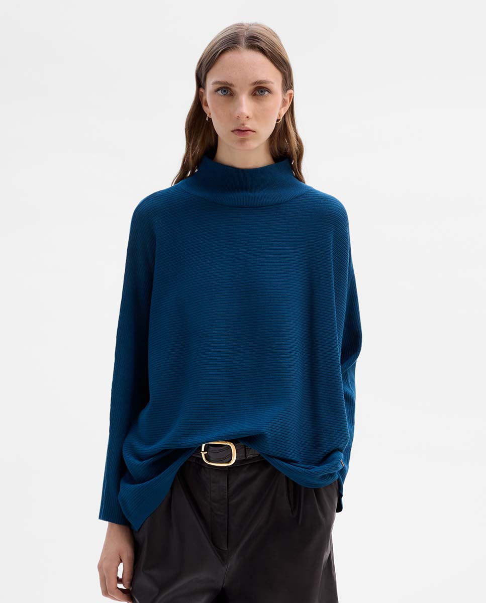 Oversized knit sweater