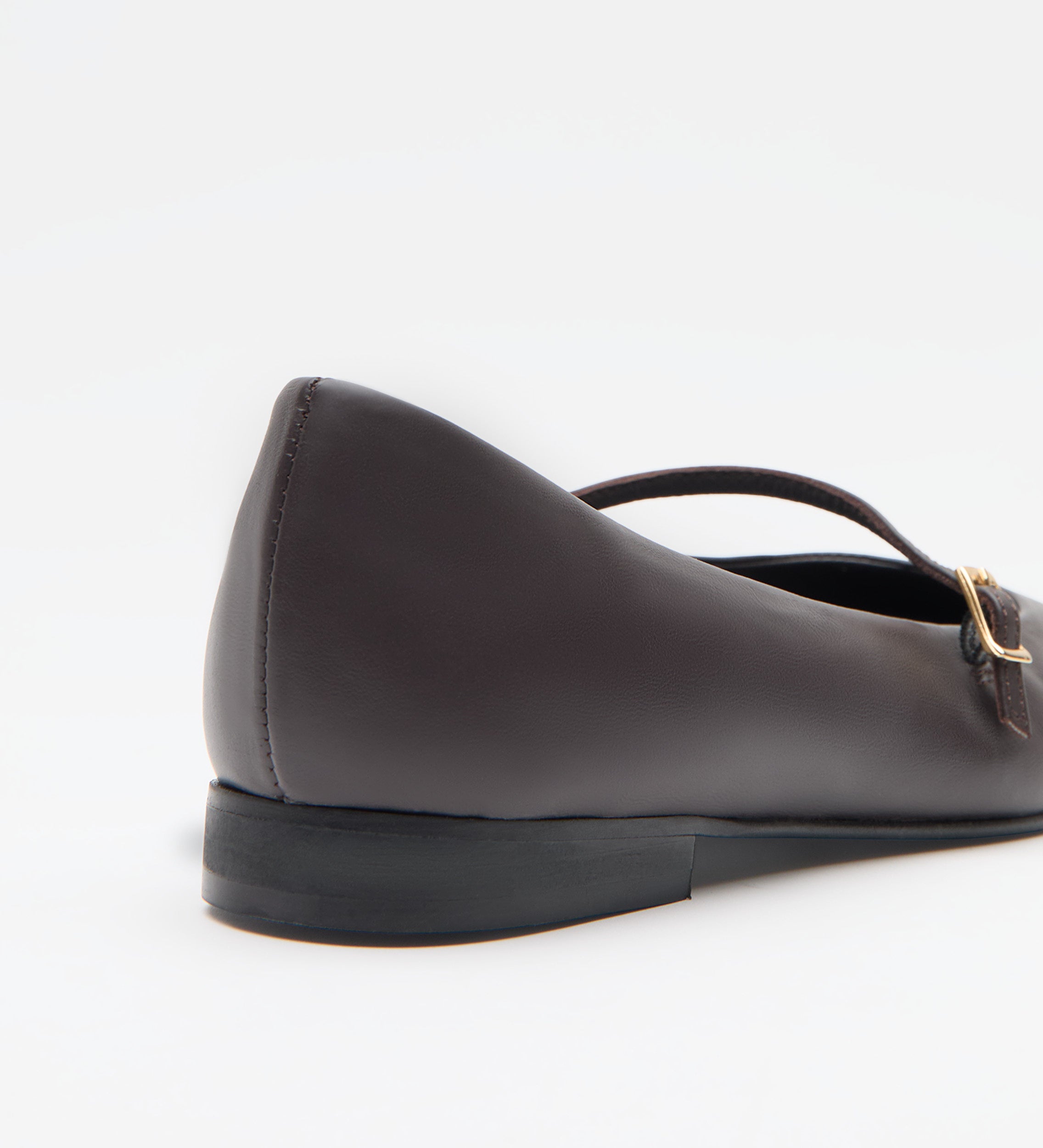 Zapato bailarina punta cuadrada