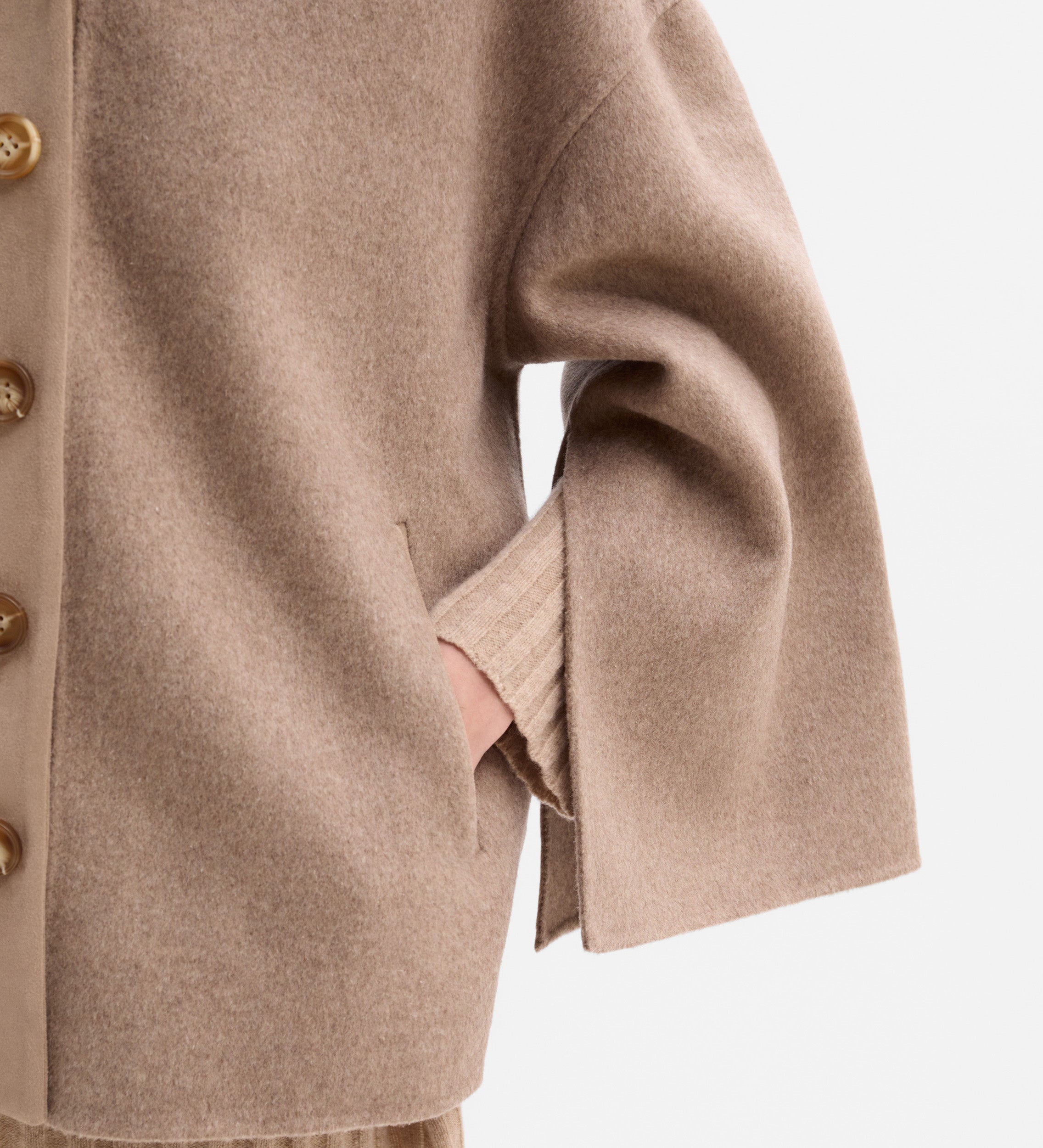 Veste ouverture de manche