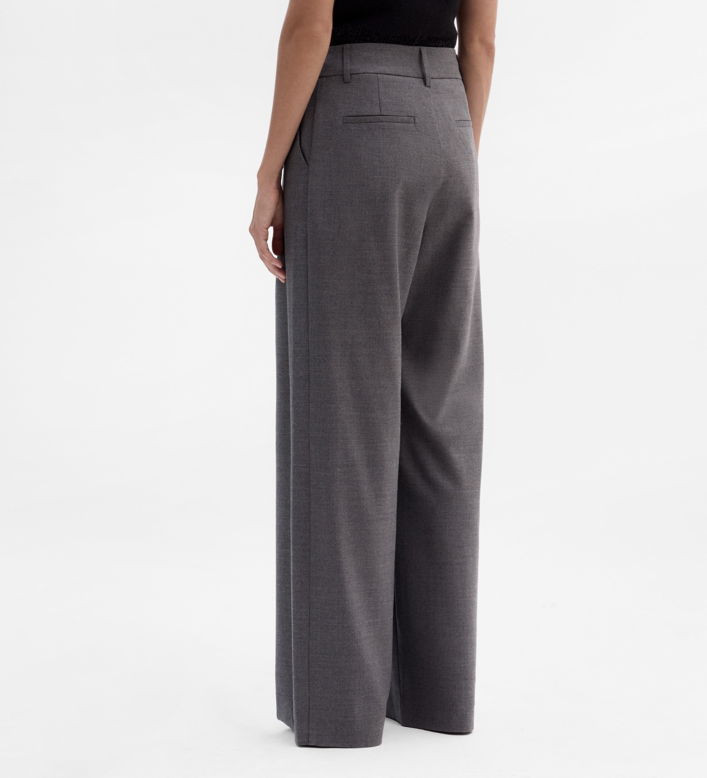 Pantalón pinzas ancho