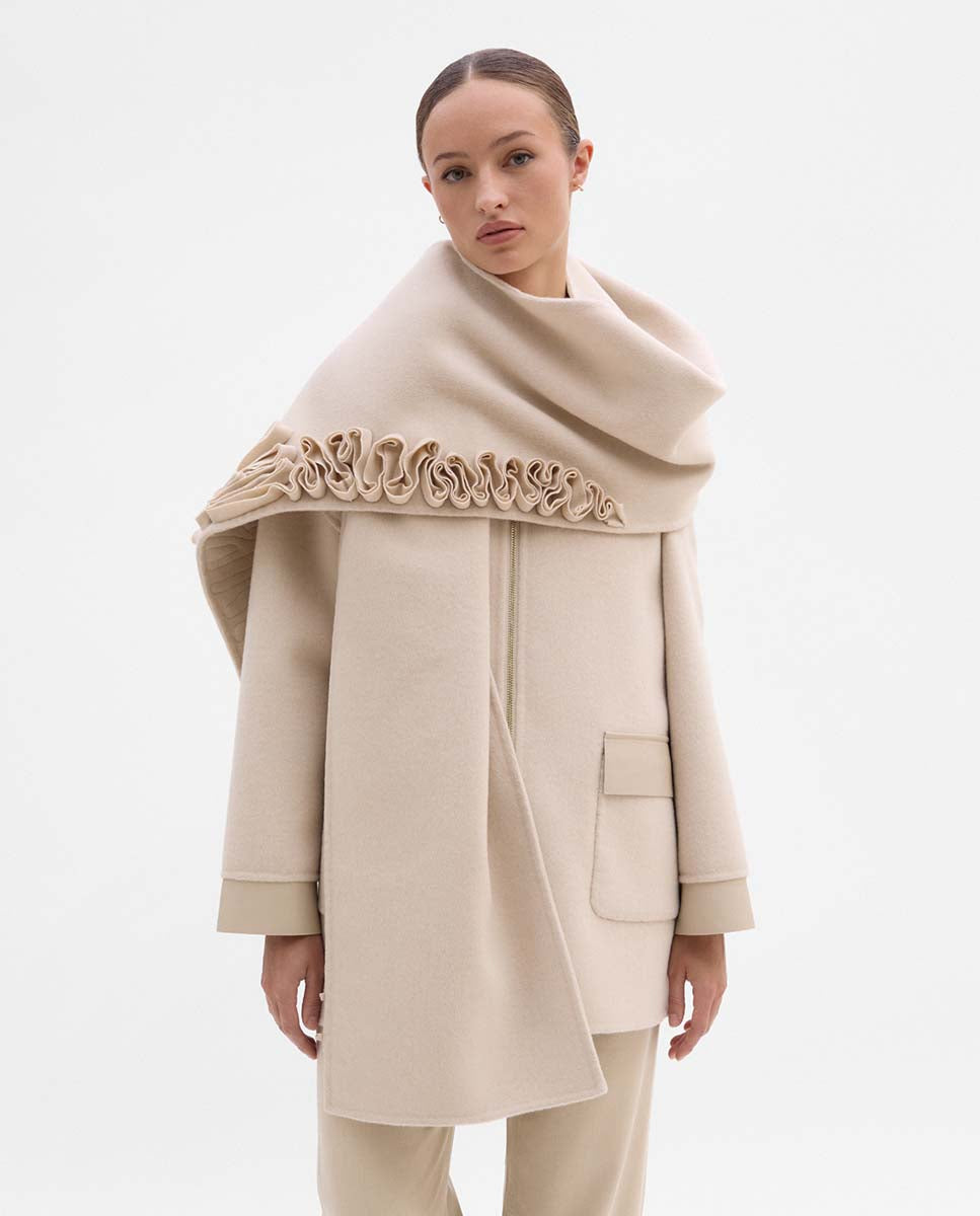 Écharpe réversible fantaisie