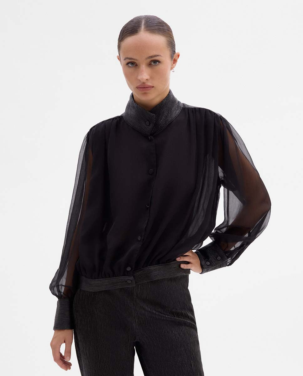 Blusa combinada