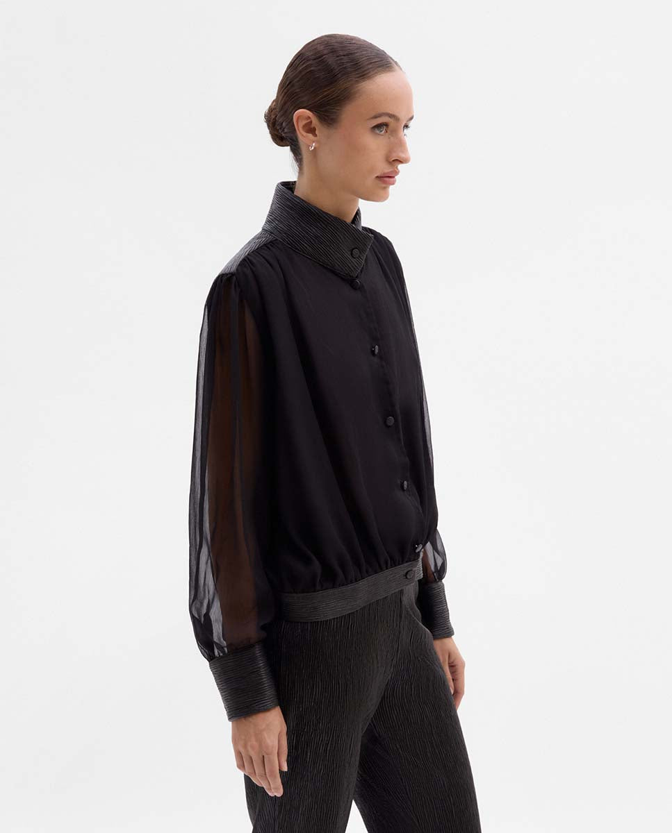 Blusa combinada
