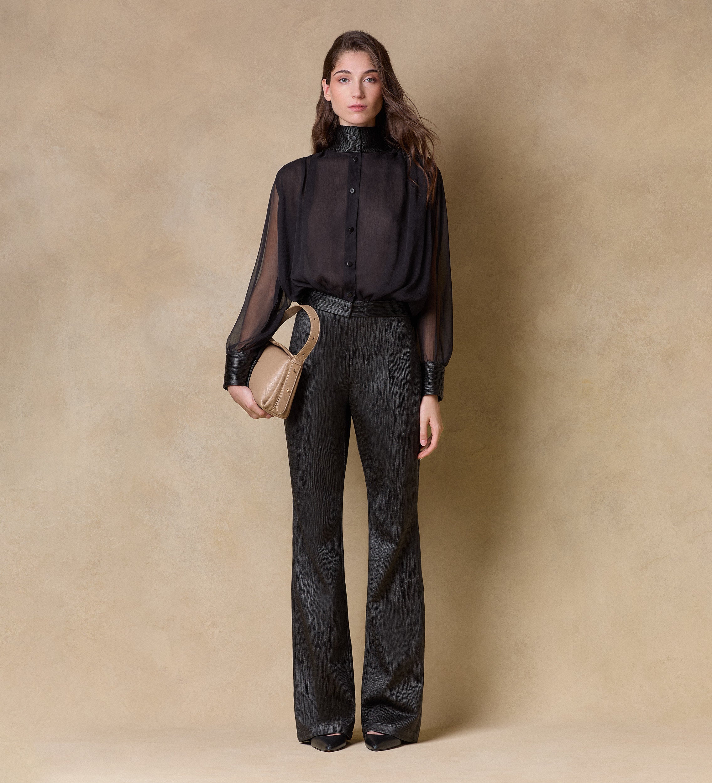 Textured pants