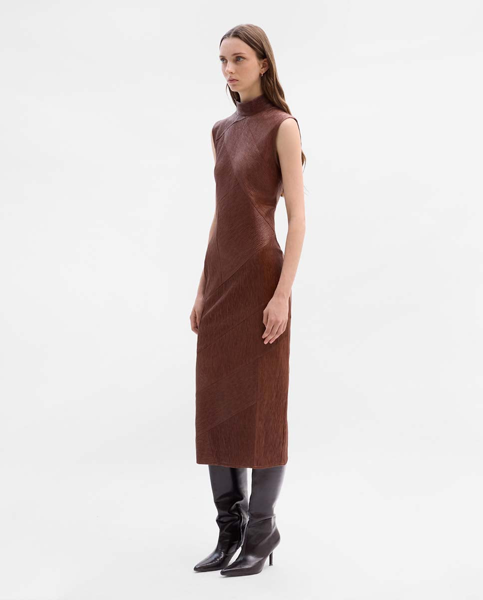 Long textured dress