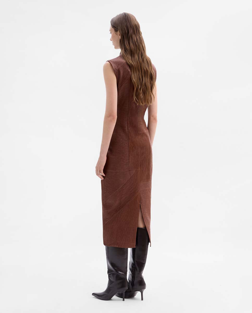 Long textured dress