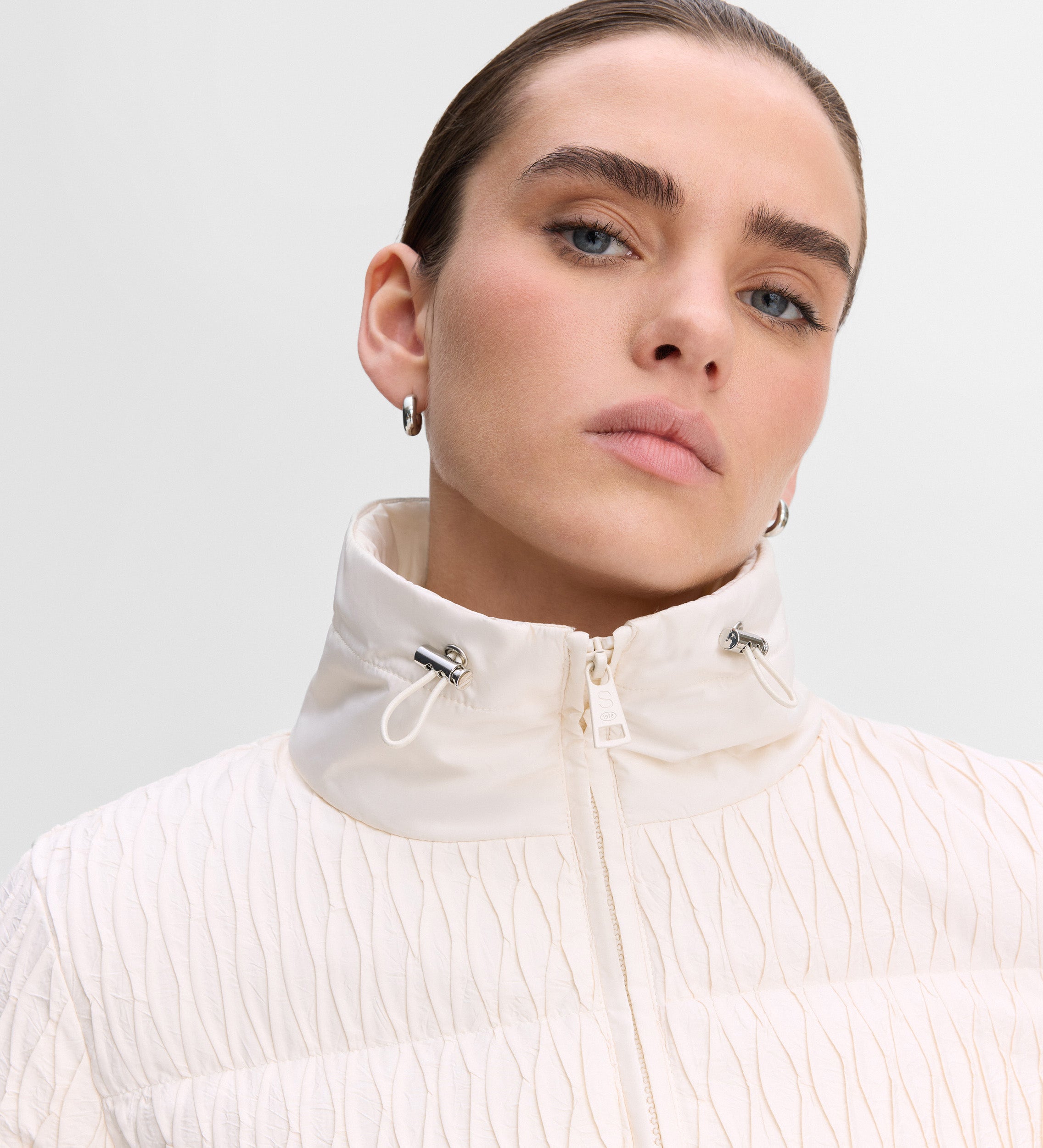 Plumífero tejido fantasía