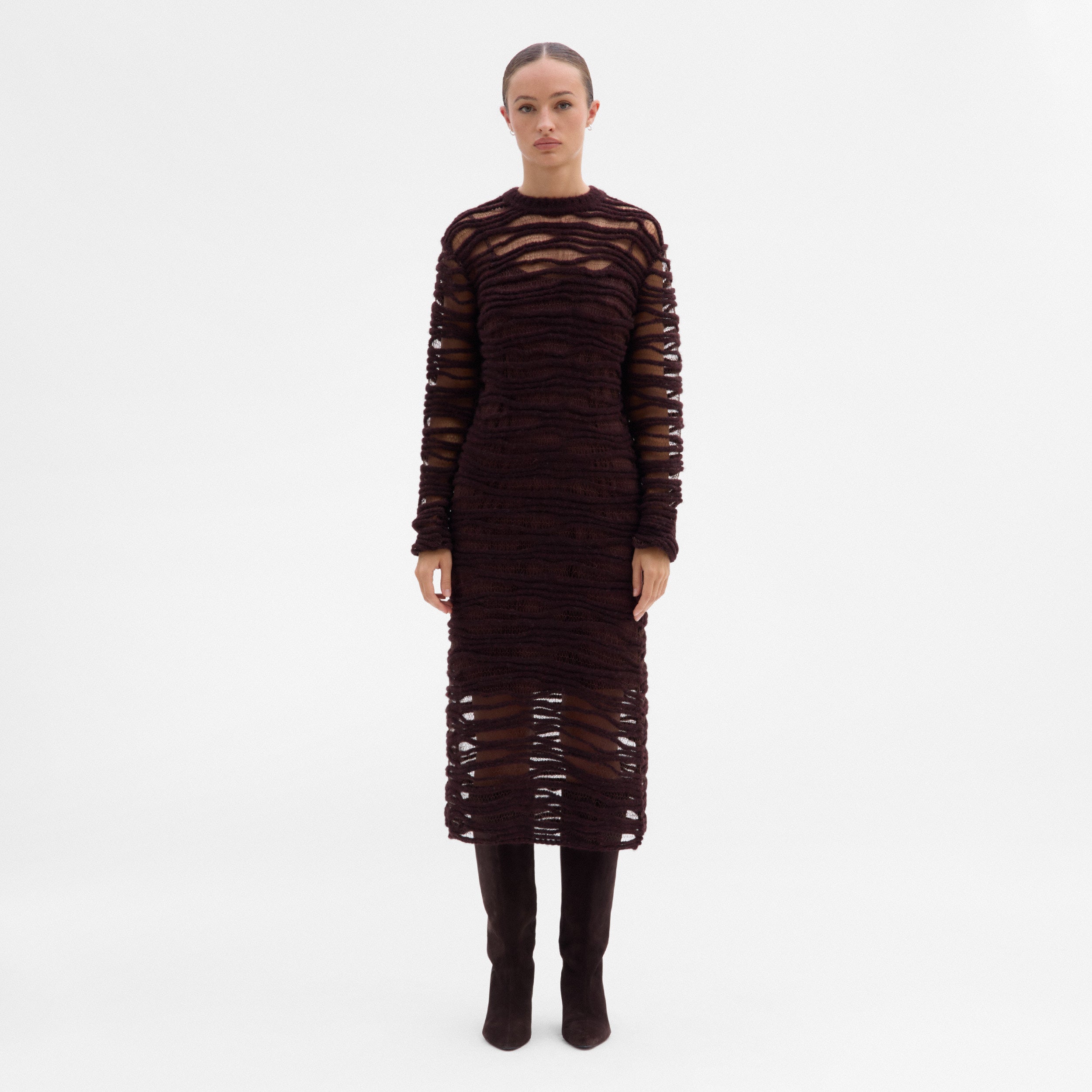 Vestido punto fantasía