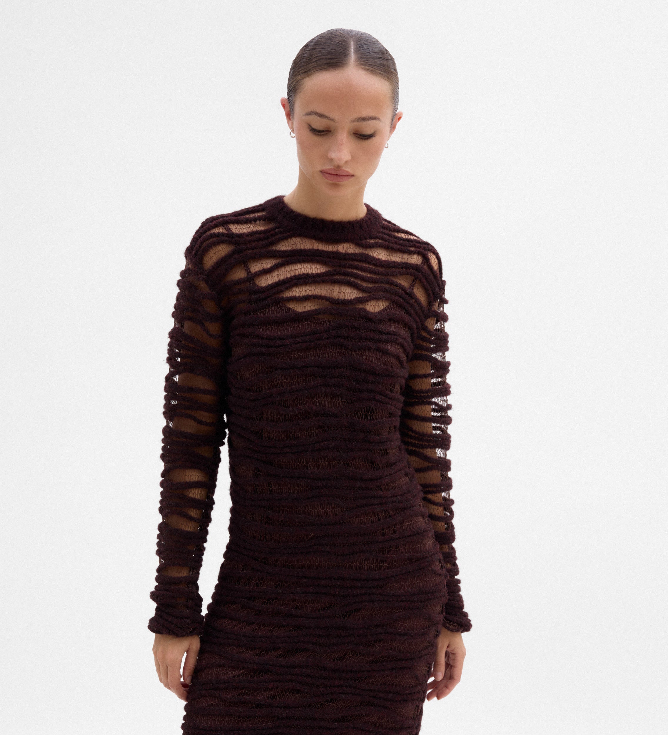 Vestido punto fantasía