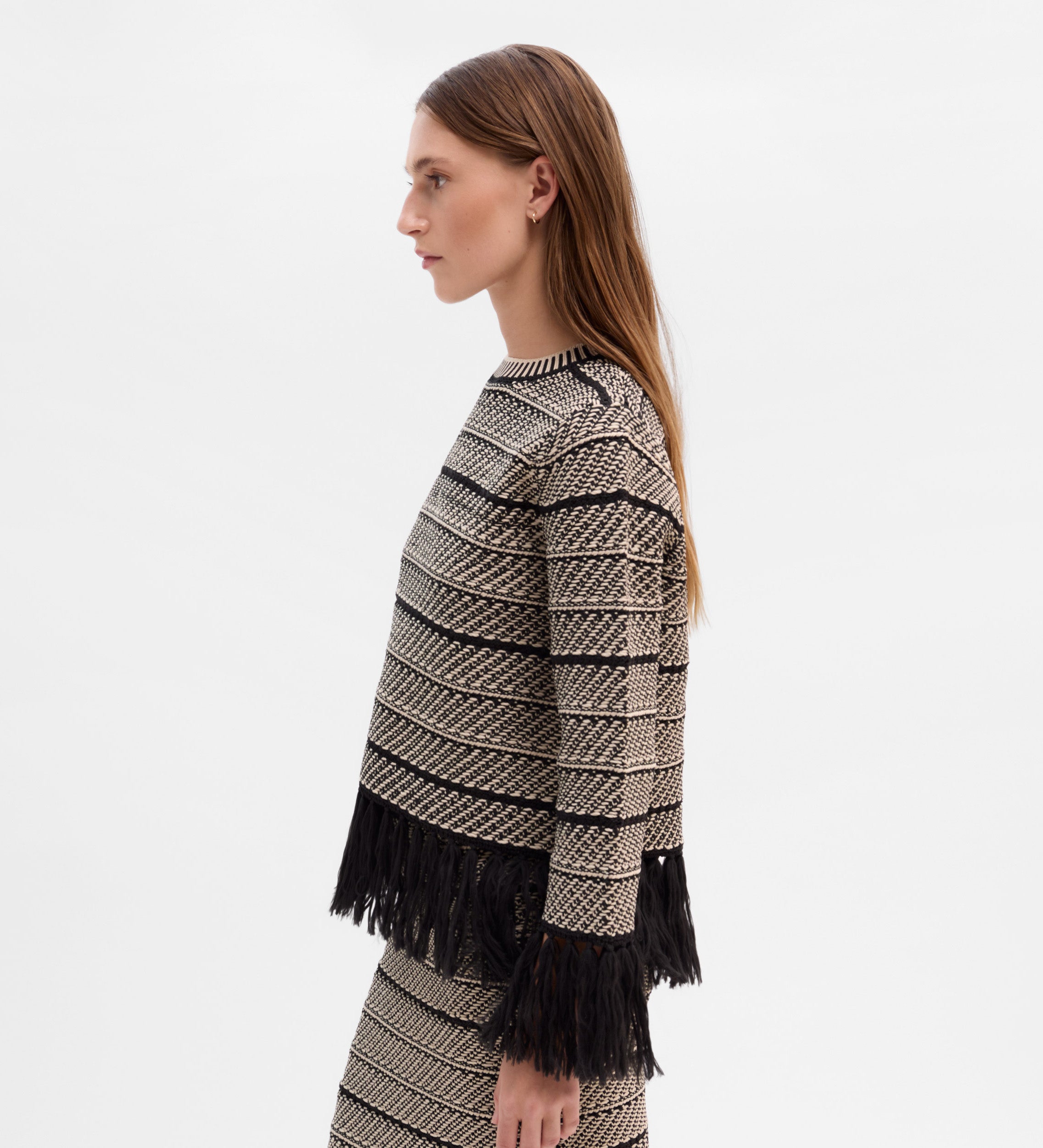 Jersey punto jacquard