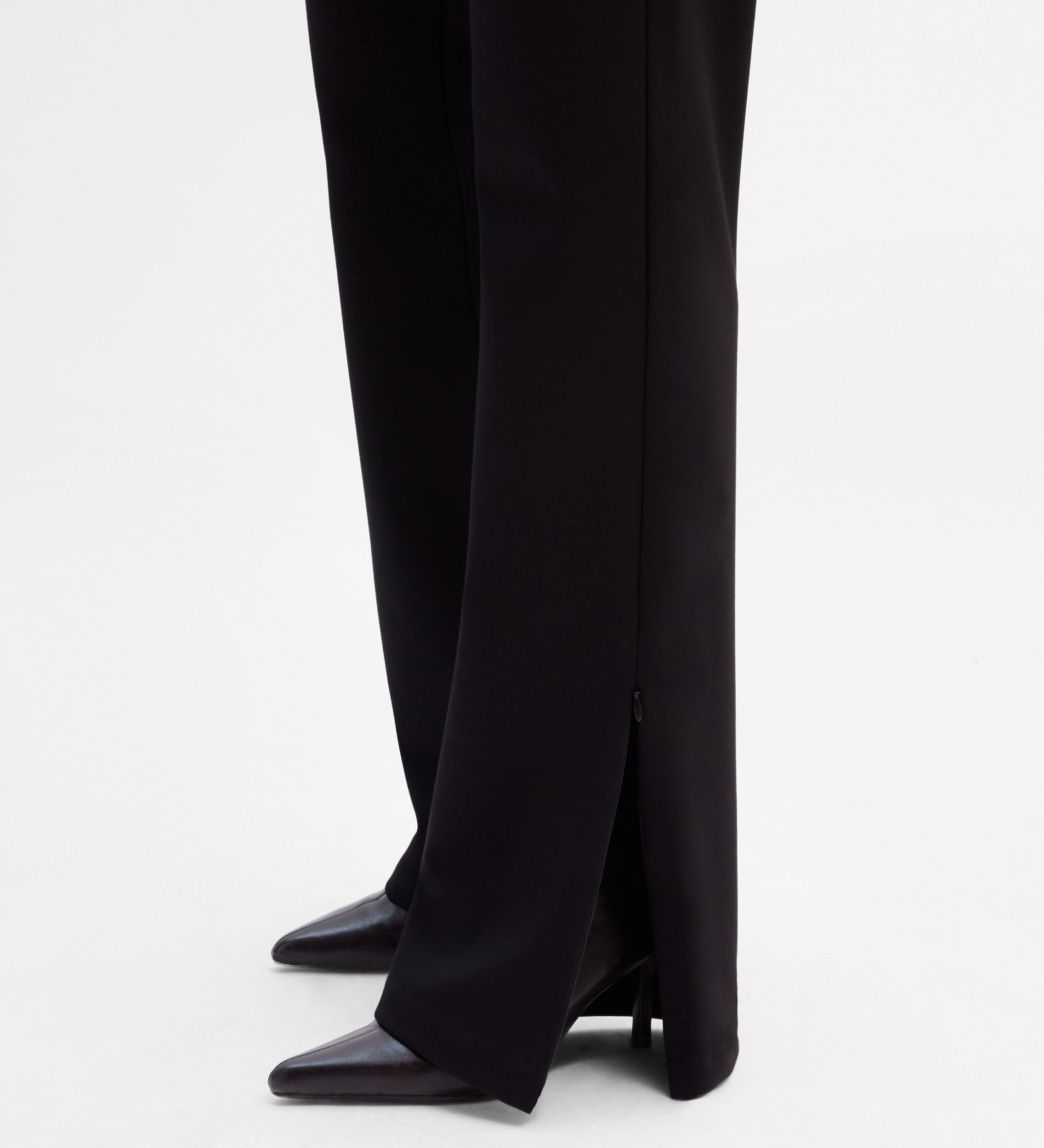 Pantalon en sergé extensible