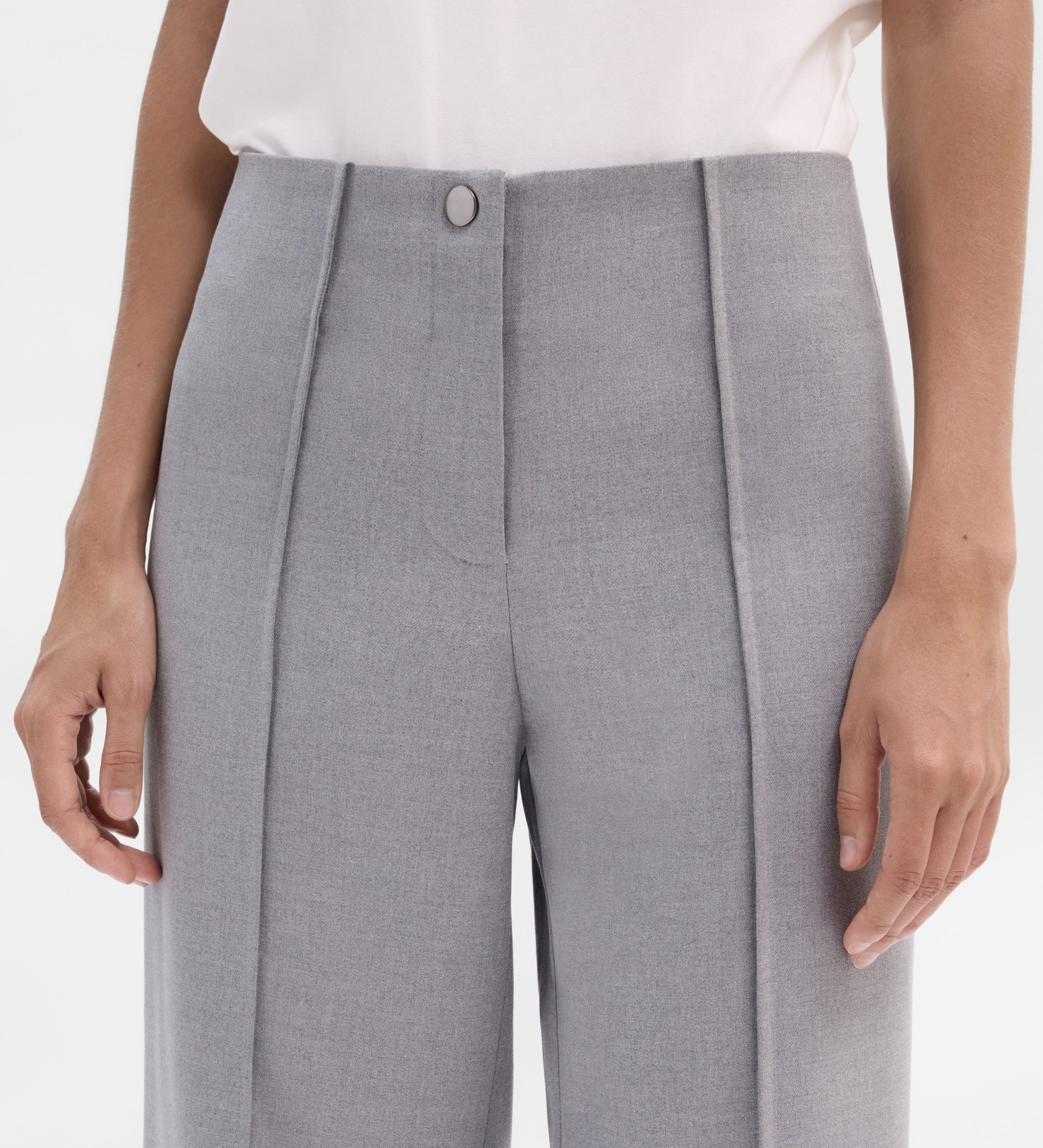 Pantalon large et droit