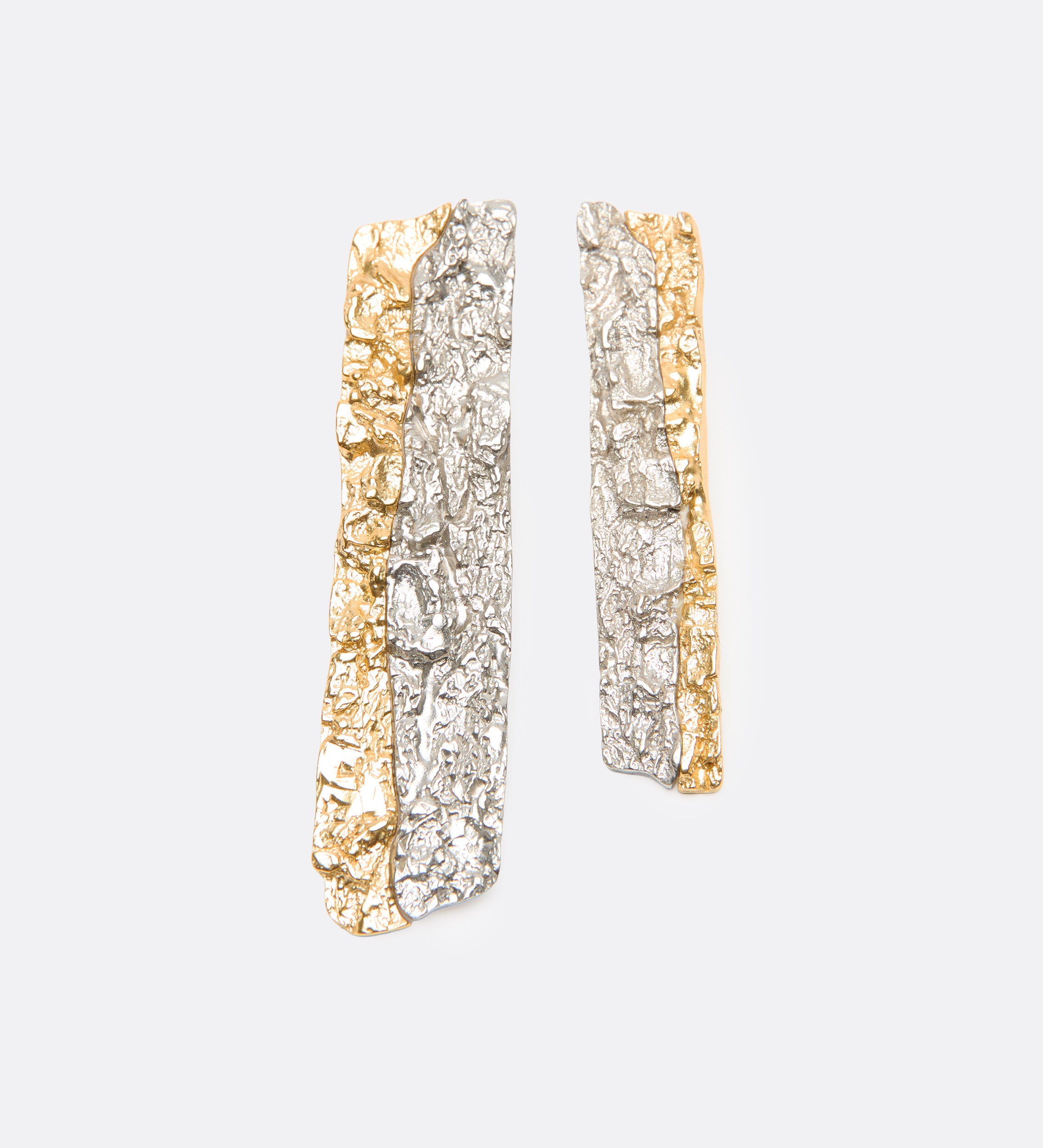 Natural stone design earrings