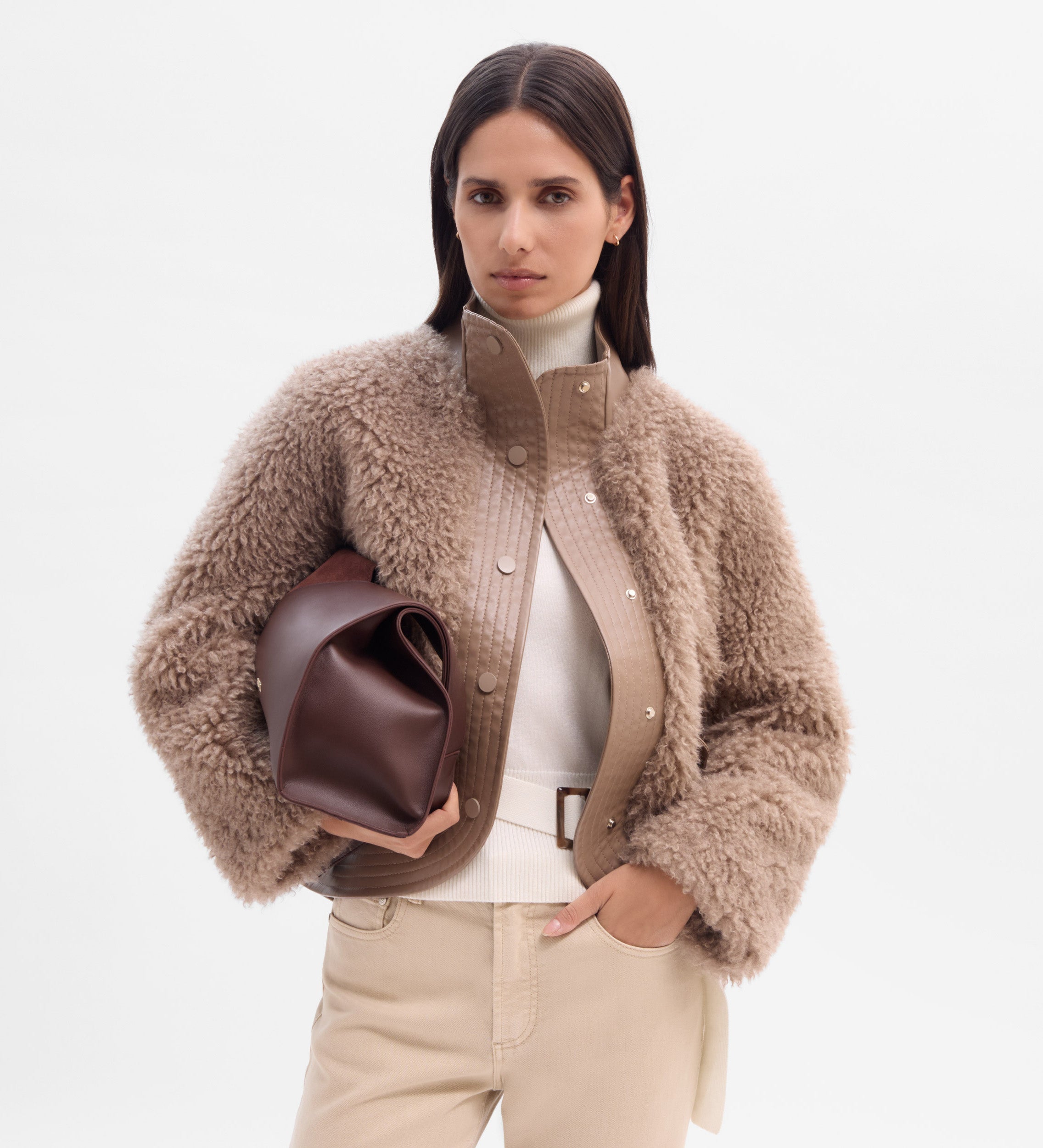 Chaqueta bomber borreguillo