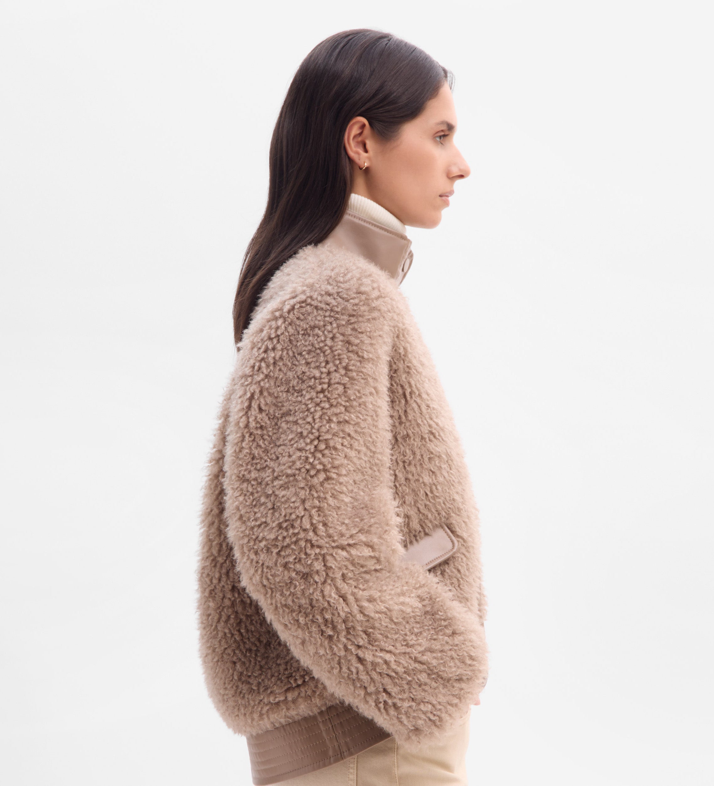 Chaqueta bomber borreguillo