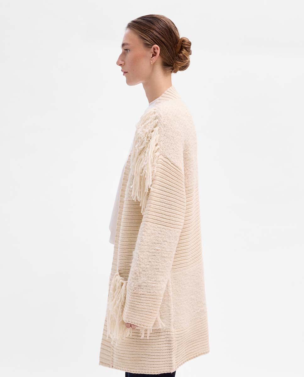 Combinaison cardigan long