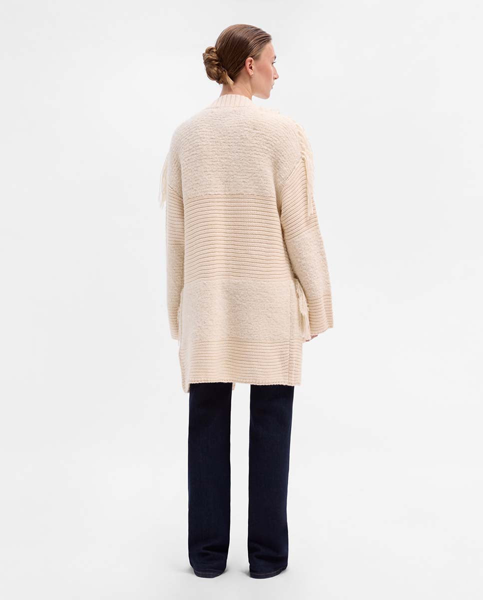Combinaison cardigan long