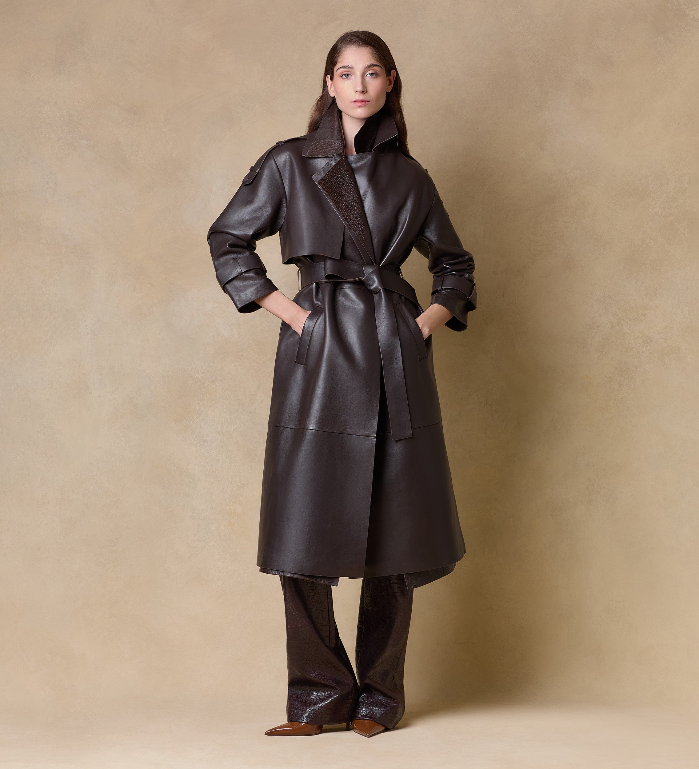 Napa trench coat