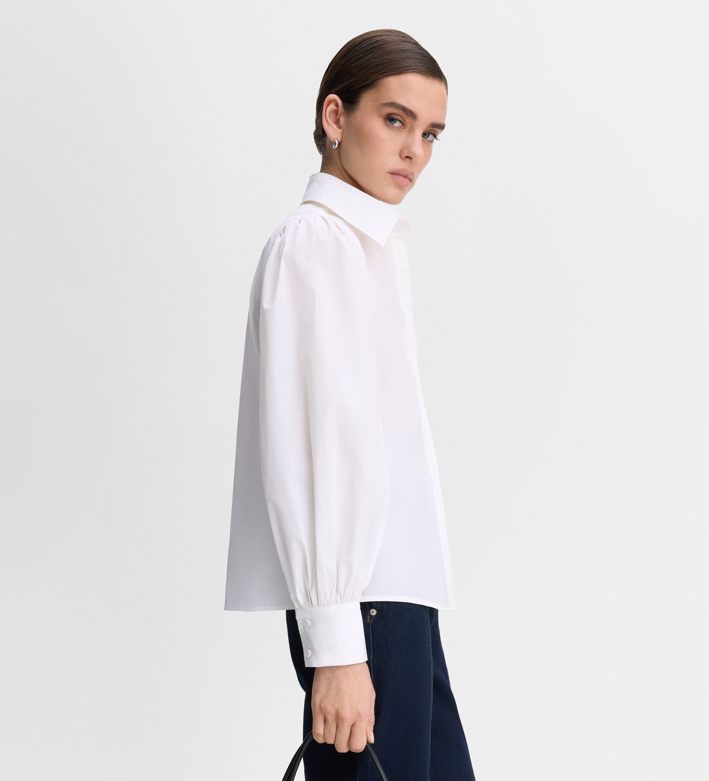 Chemise manches bouffantes