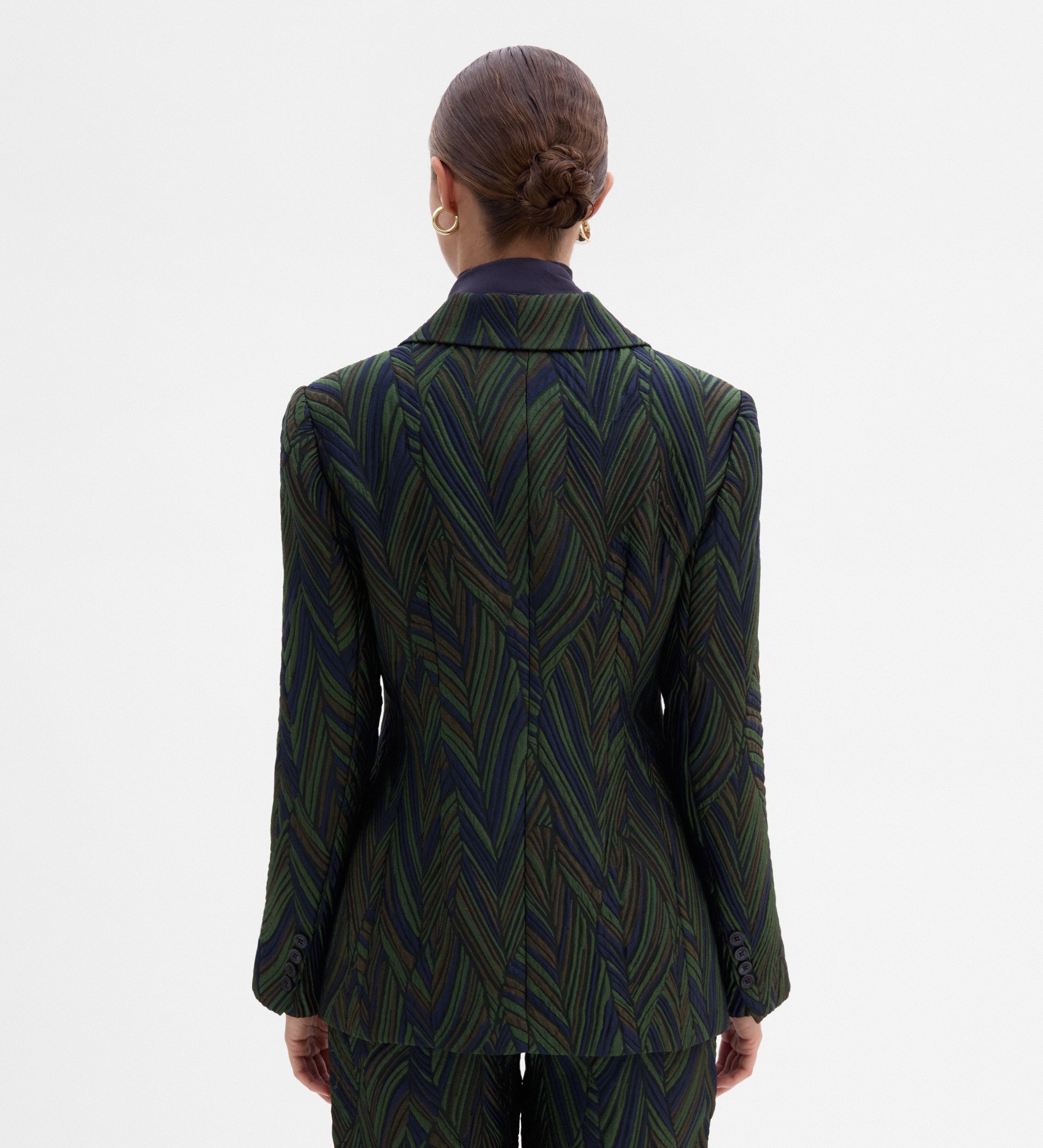 Blazer fantasy fabric