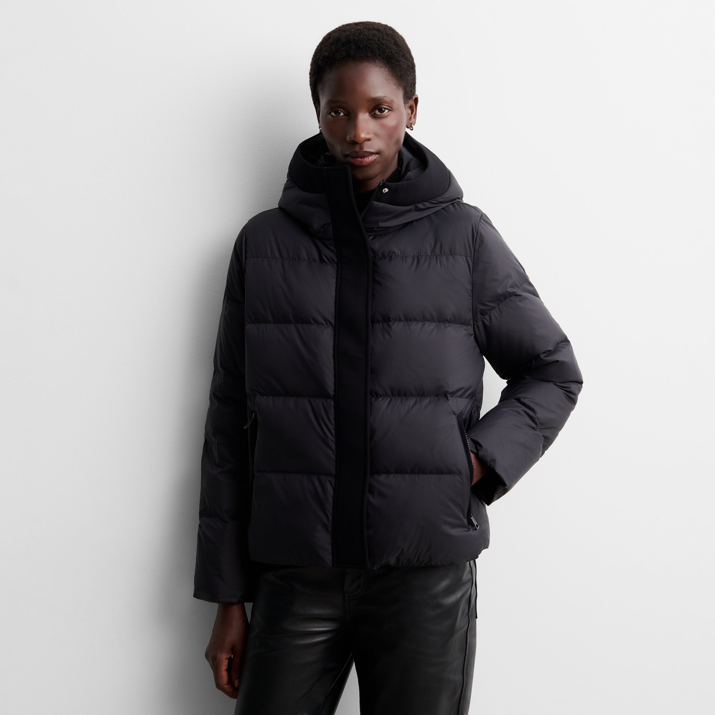 Short scuba parka
