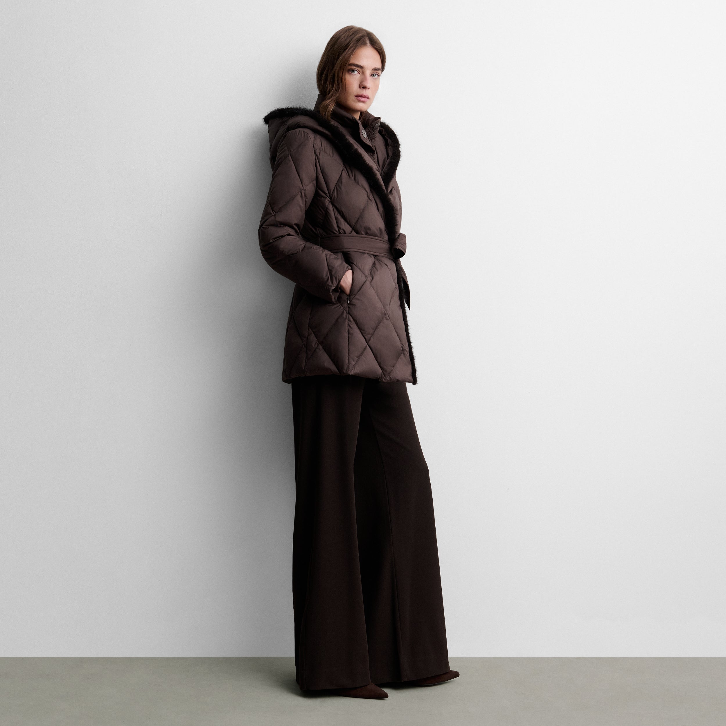Quilted puffer jacket