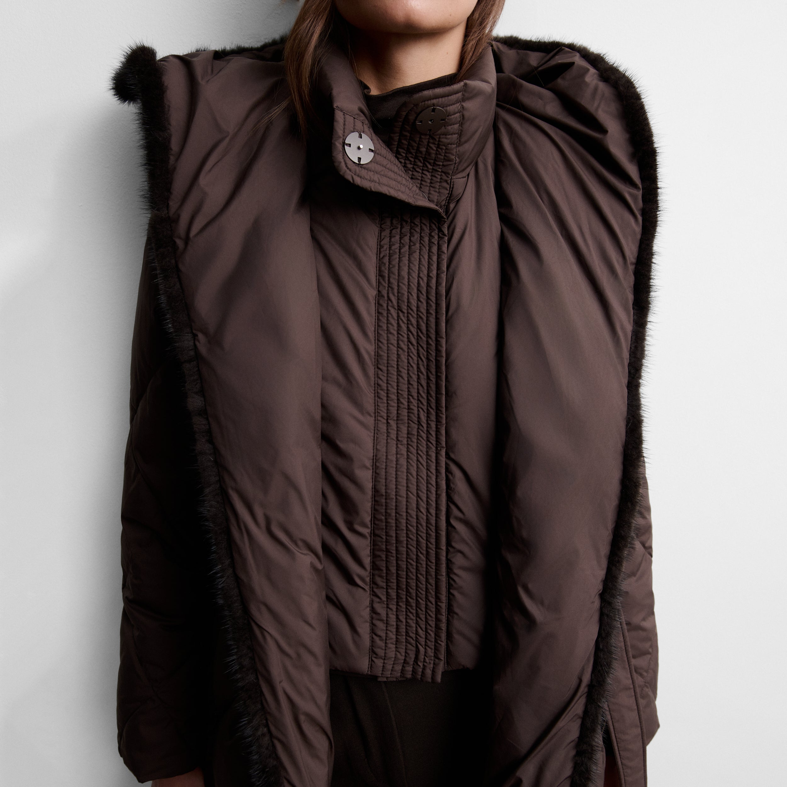 Quilted puffer jacket