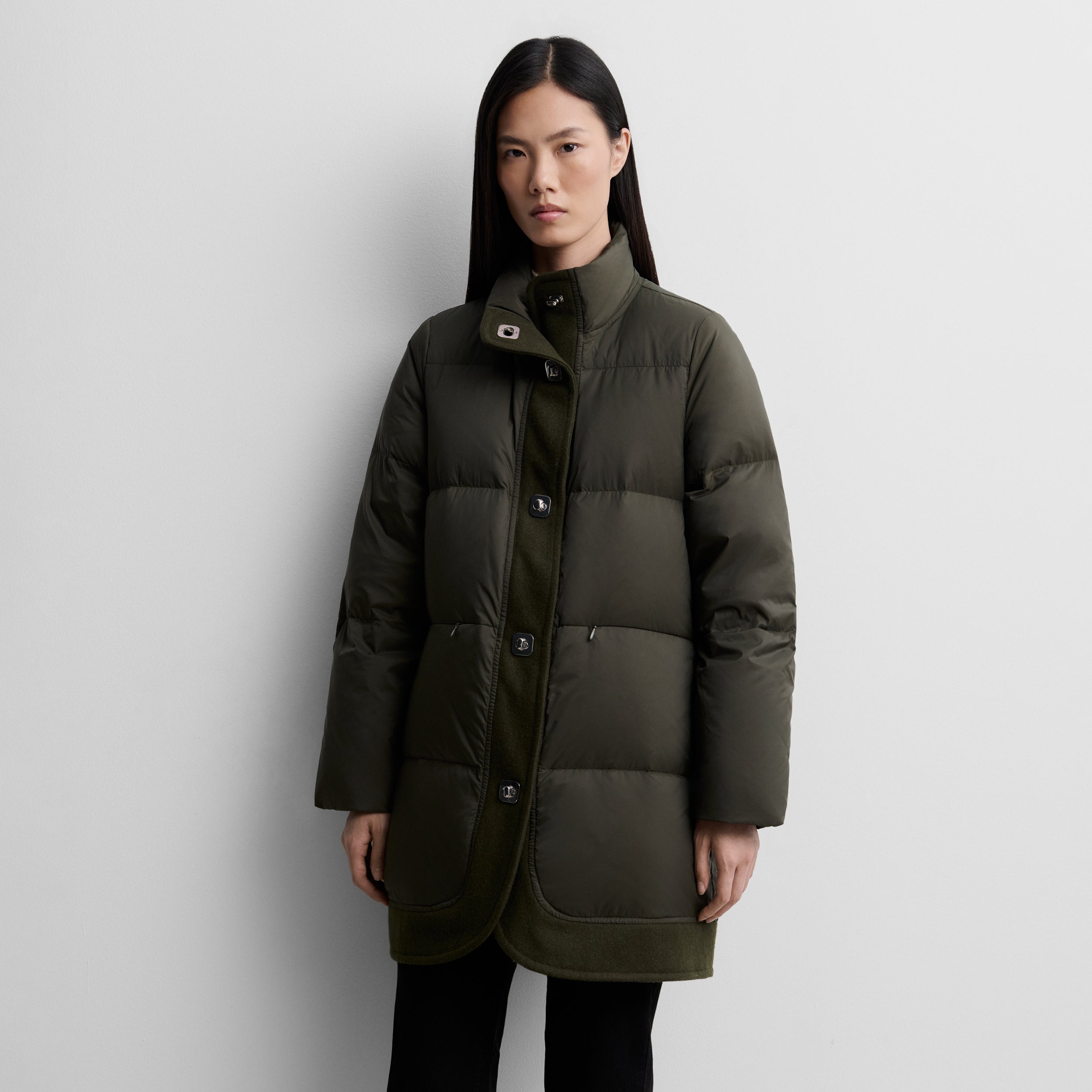Quilted puffer jacket