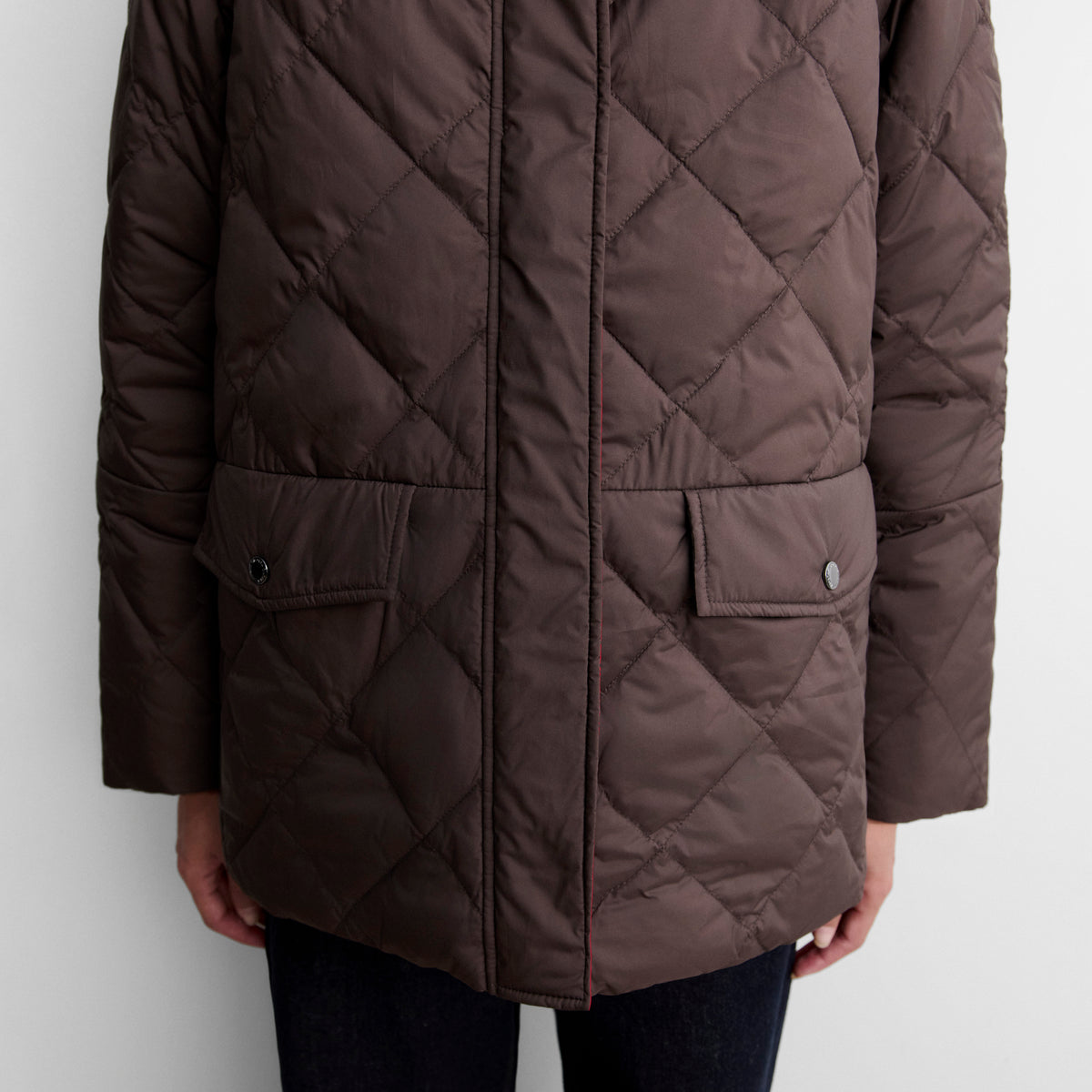 Short reversible parka