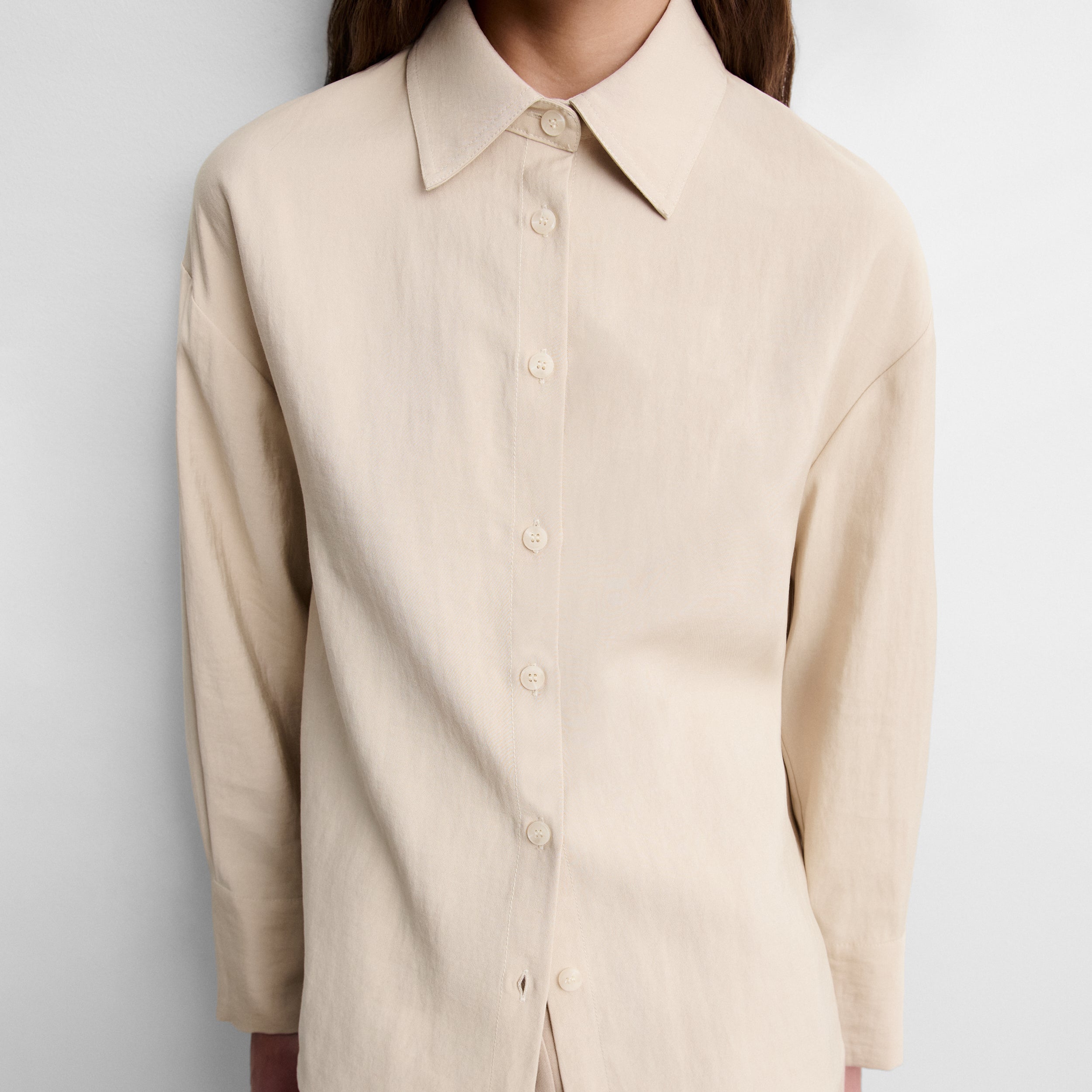 Chemise à ouverture dos