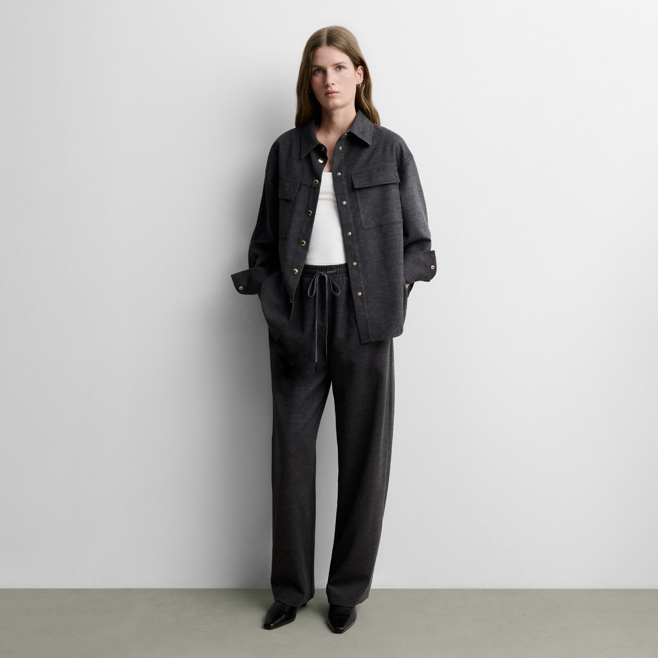 Overshirt with pockets